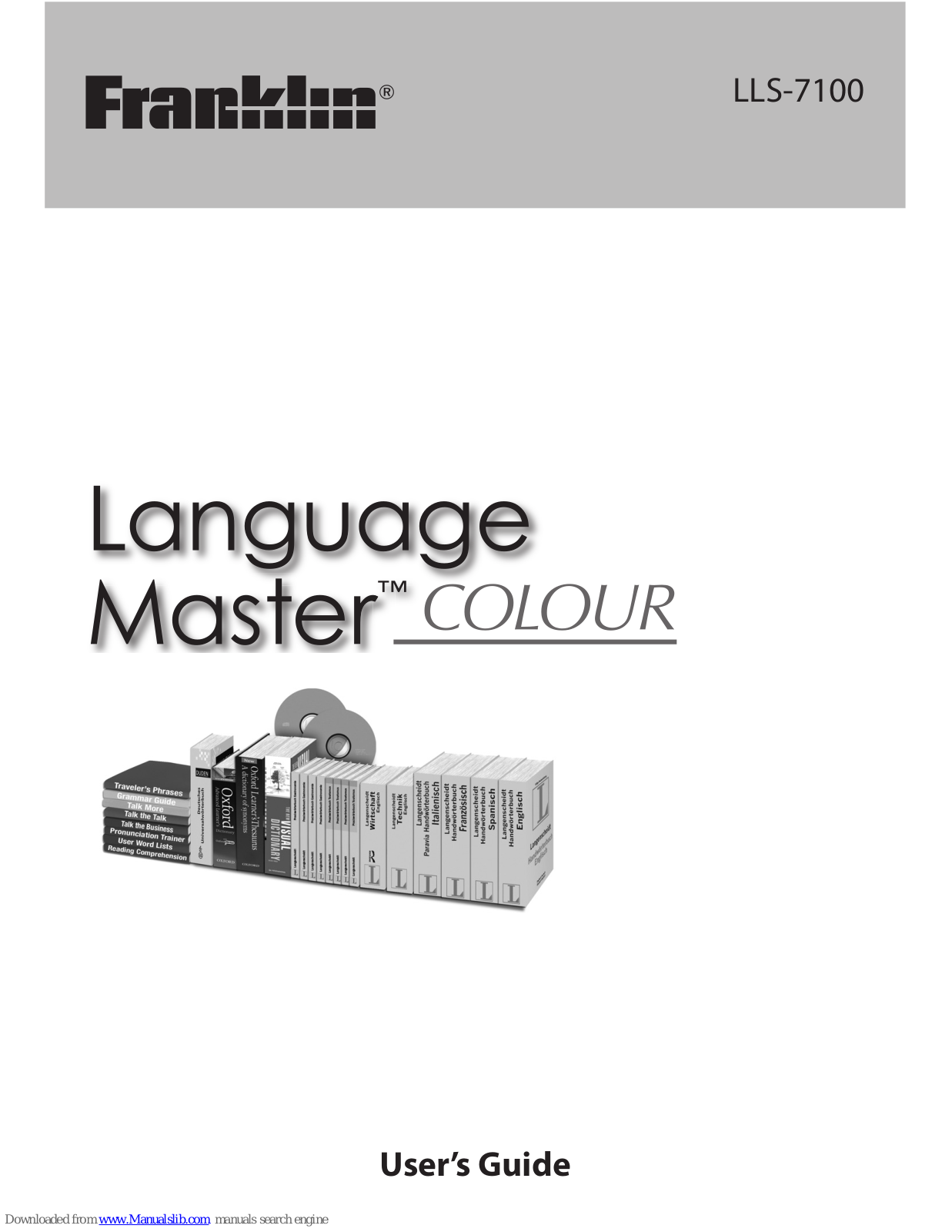 Franklin LLS-7100 Language Master Colour User Manual