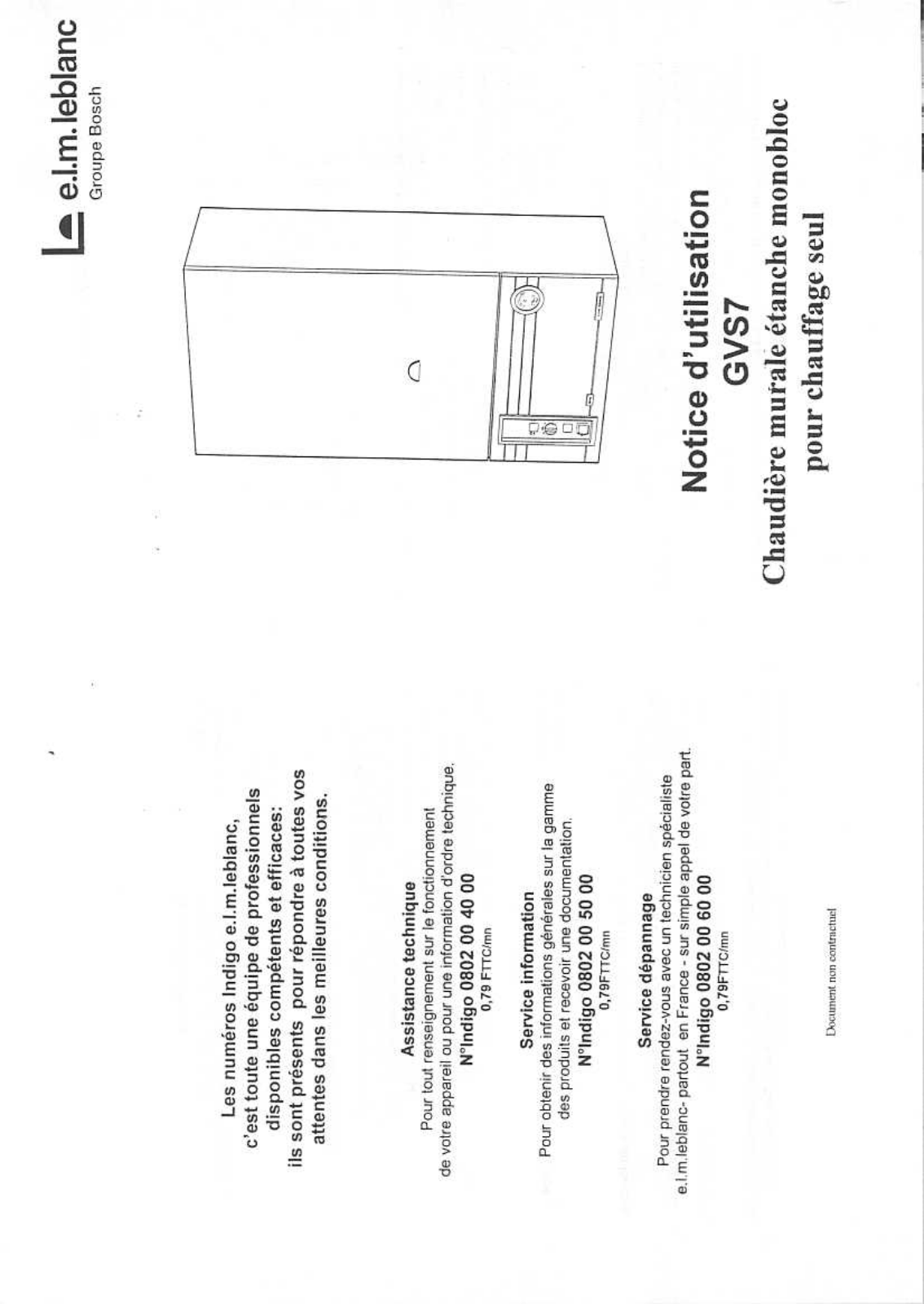 Elm leblanc GVS7 DATASHEET