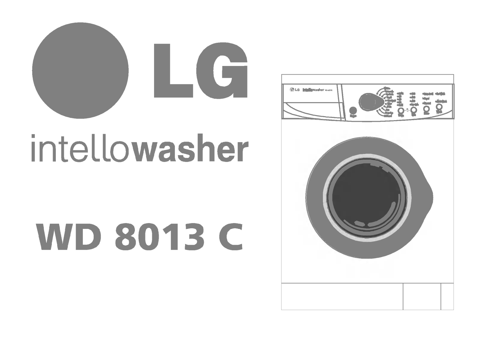 LG WD-8013C User guide