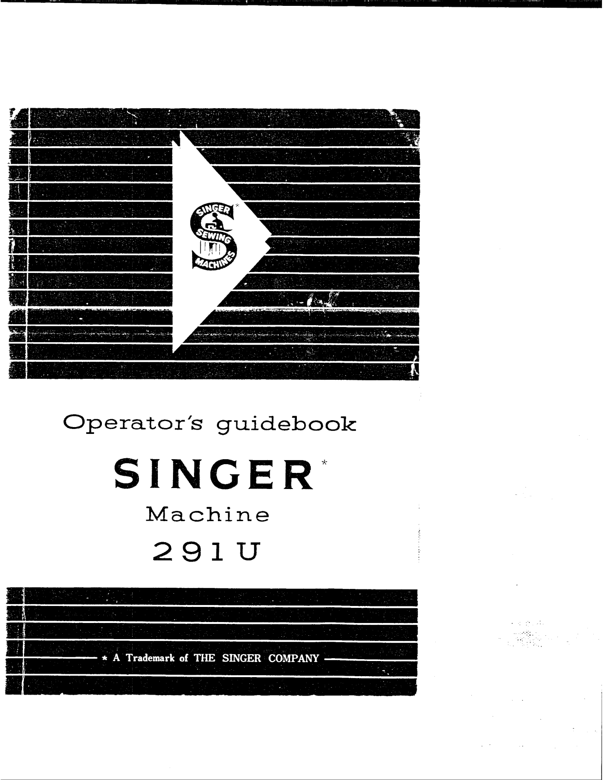 Singer 291U User Manual