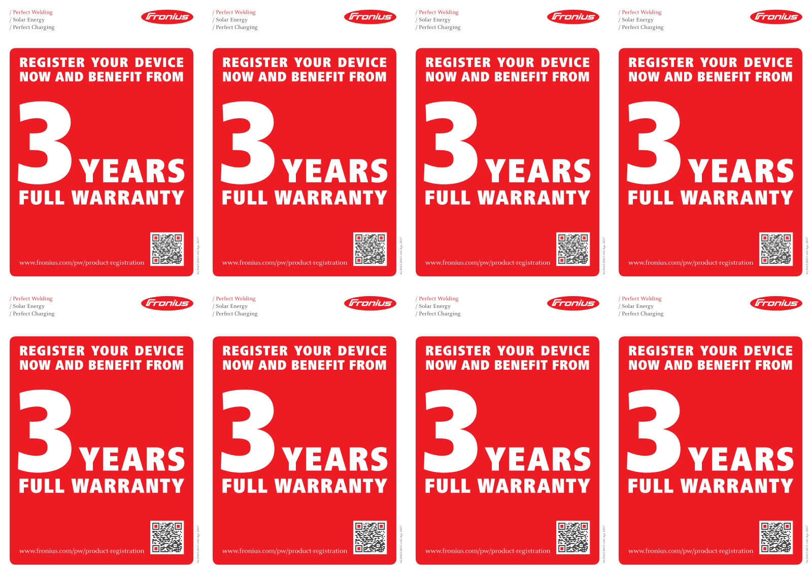 Fronius Registration Powertools User Information