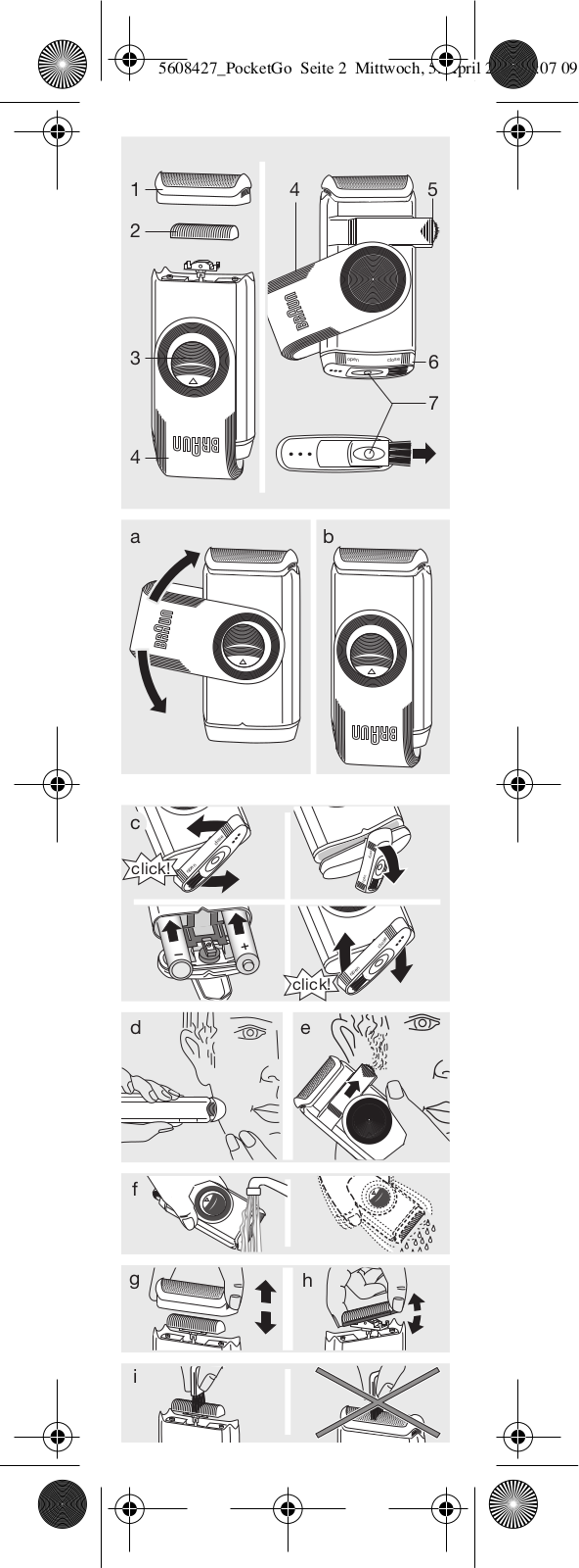 BRAUN PocketGo 570 User Manual