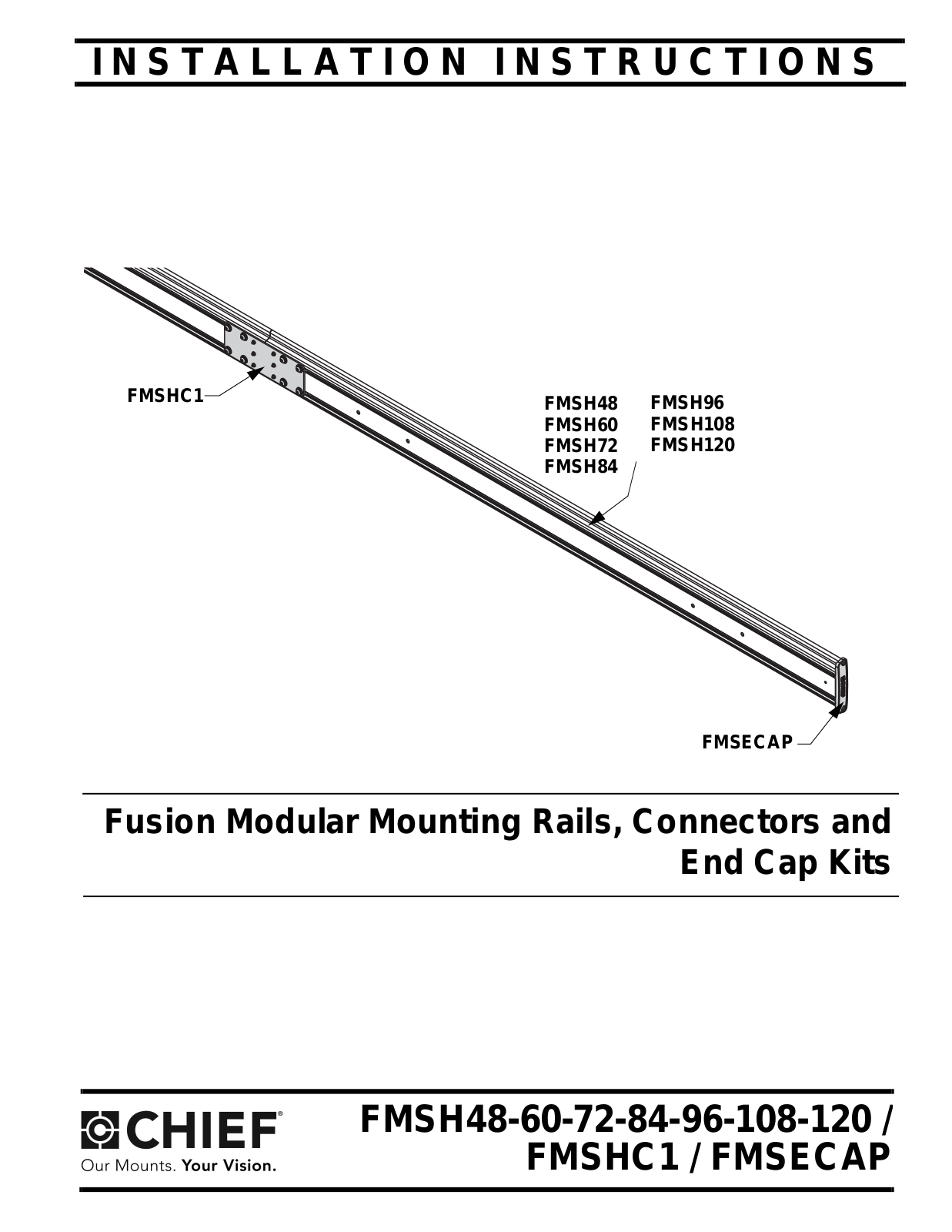 Chief FMSH108 Users Guide - ManualMachine.com