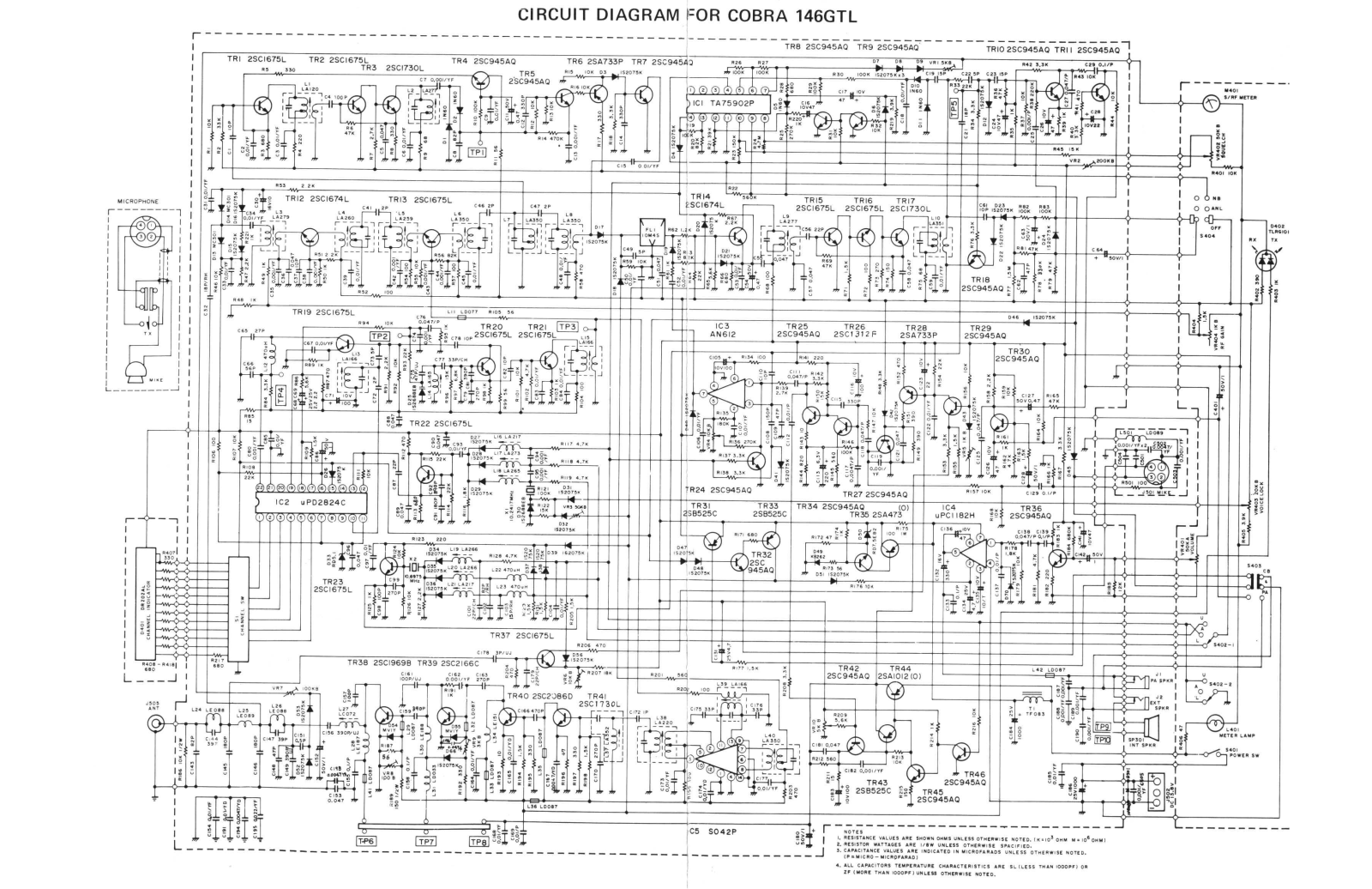 Cobra 146GTL Service Manual