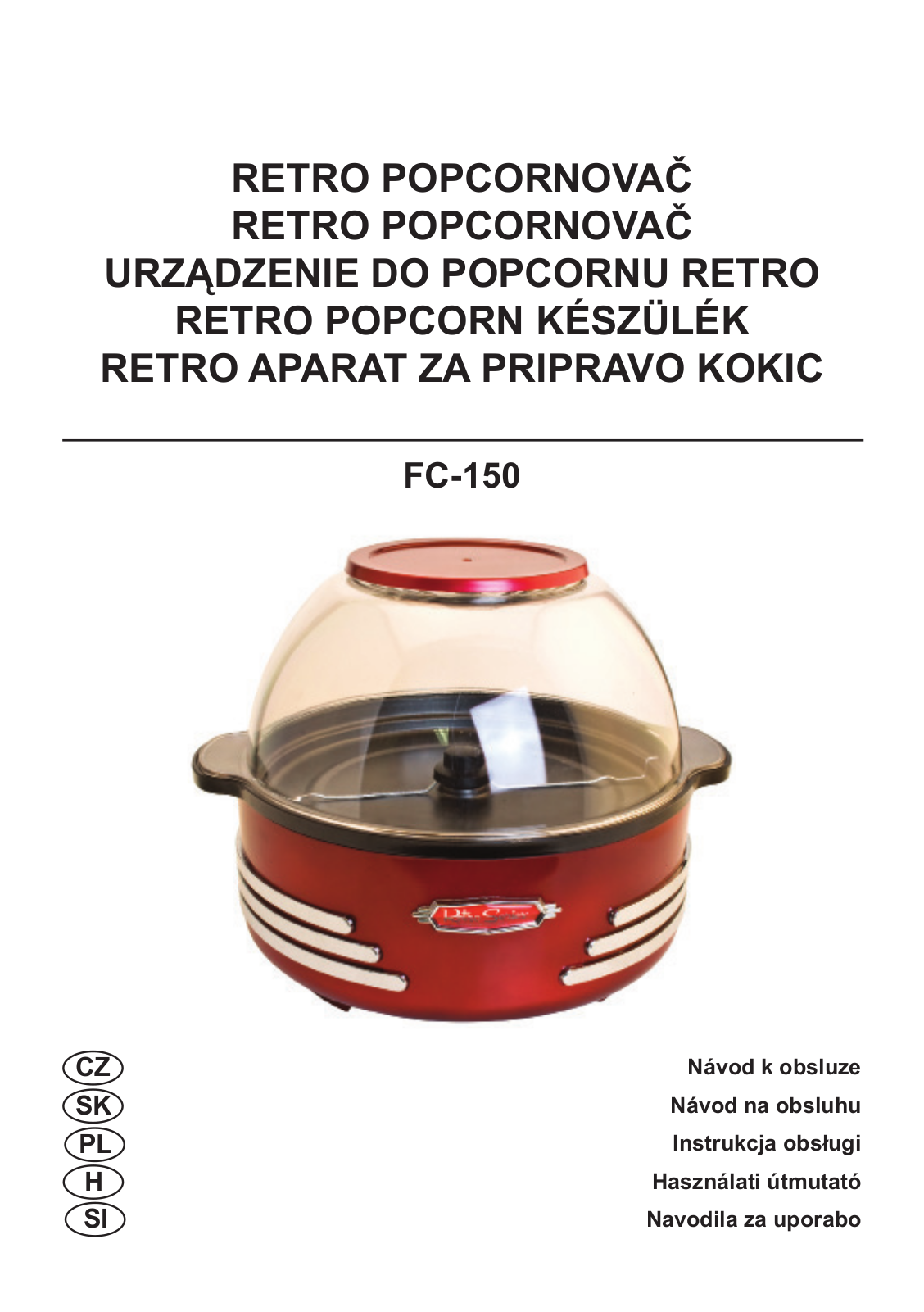 Guzzanti FC 150 User Manual