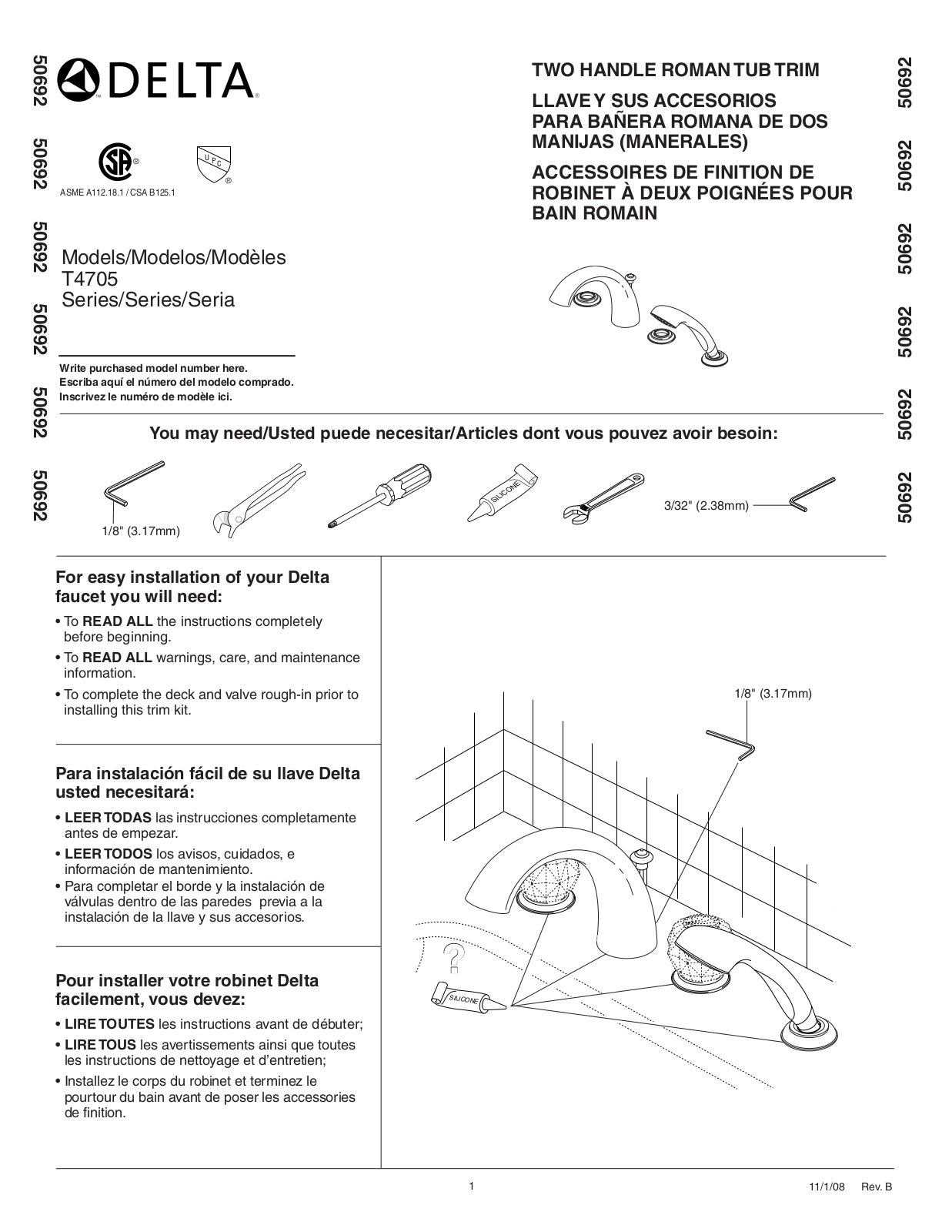 Delta T4705 User Manual