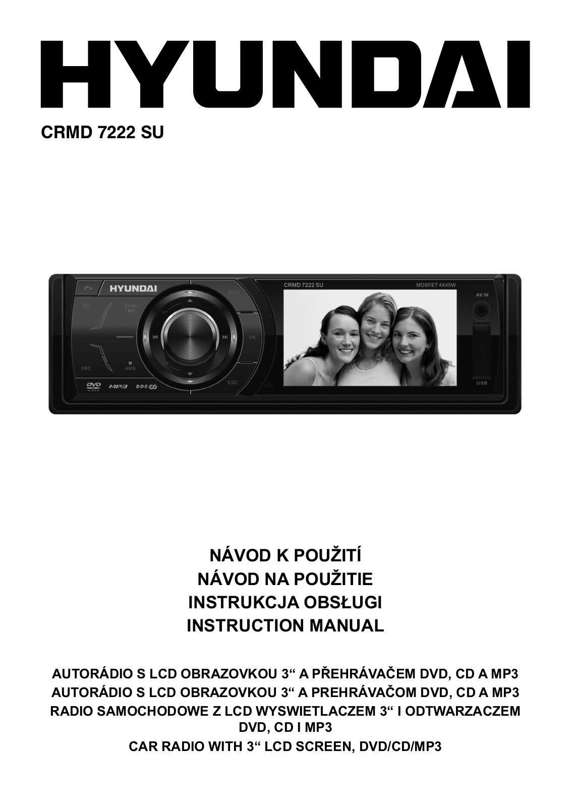 Hyundai CRMD 7222 SU User Manual