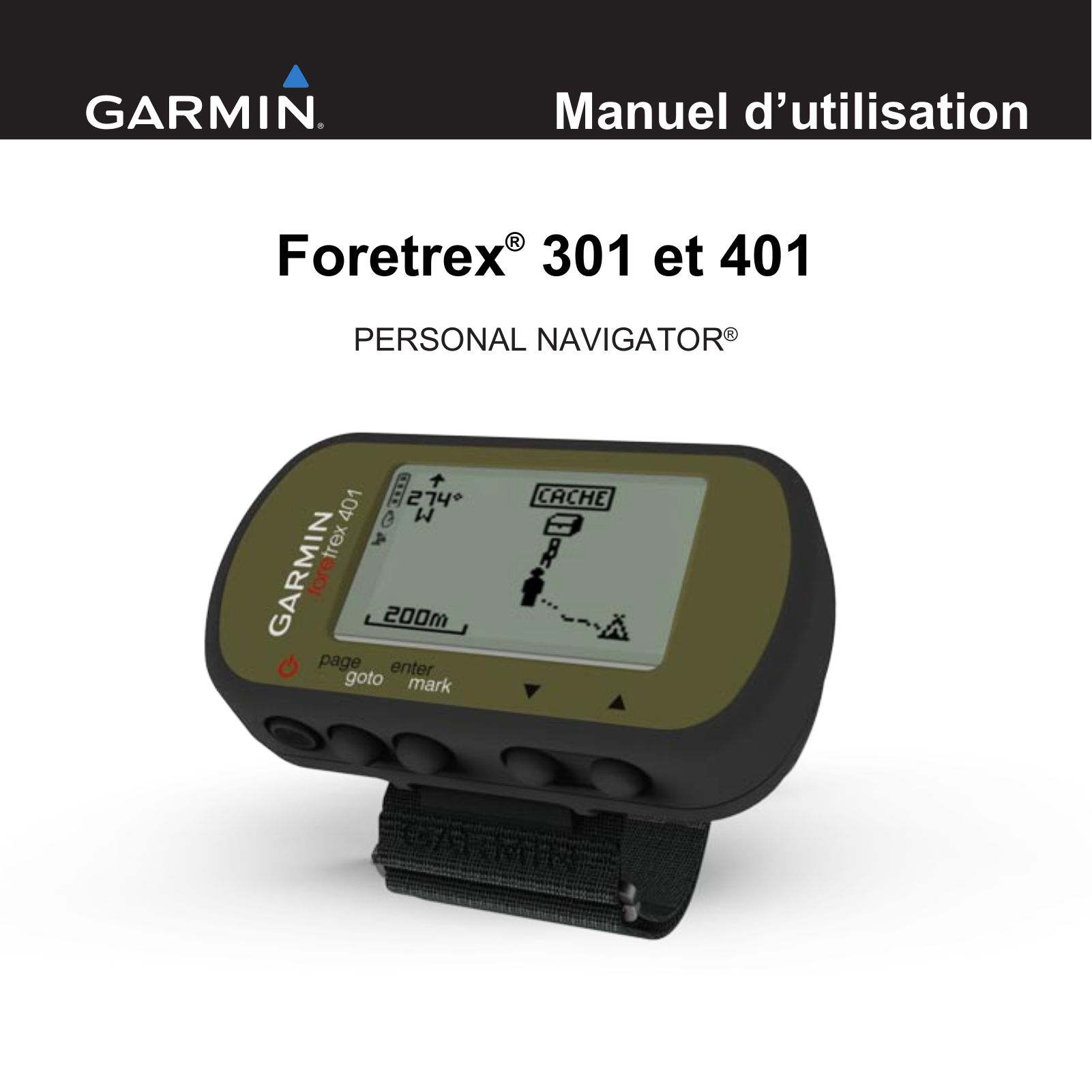 GARMIN Foretrex 401 User Manual