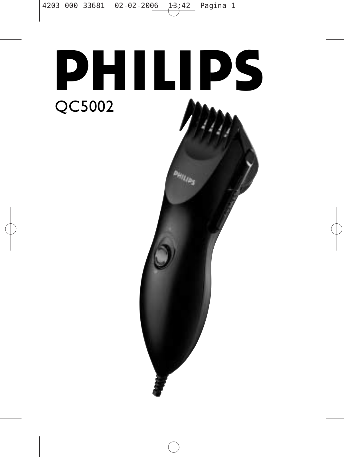 Philips QC5002 User Manual