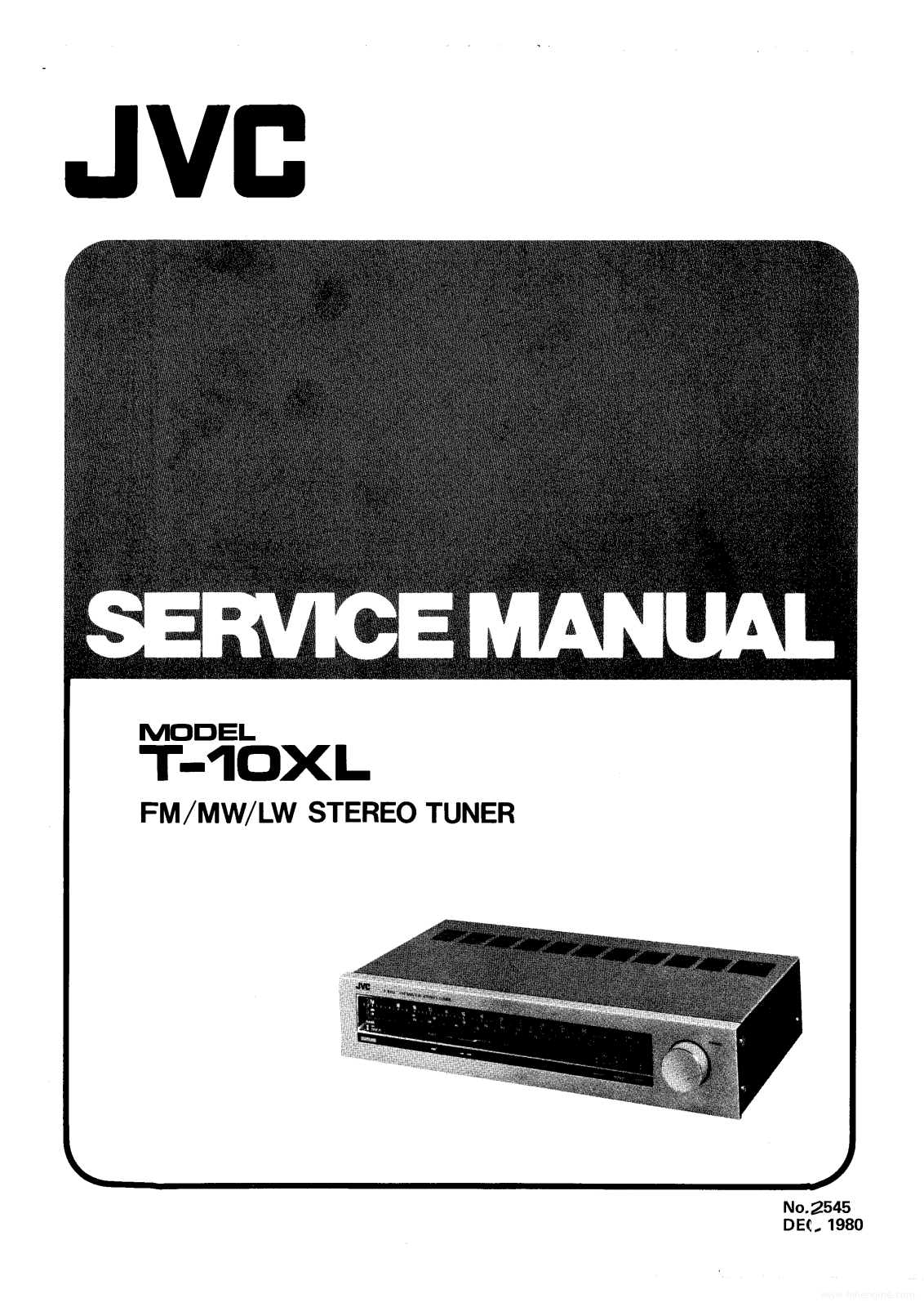 Jvc T-10-XL Service Manual