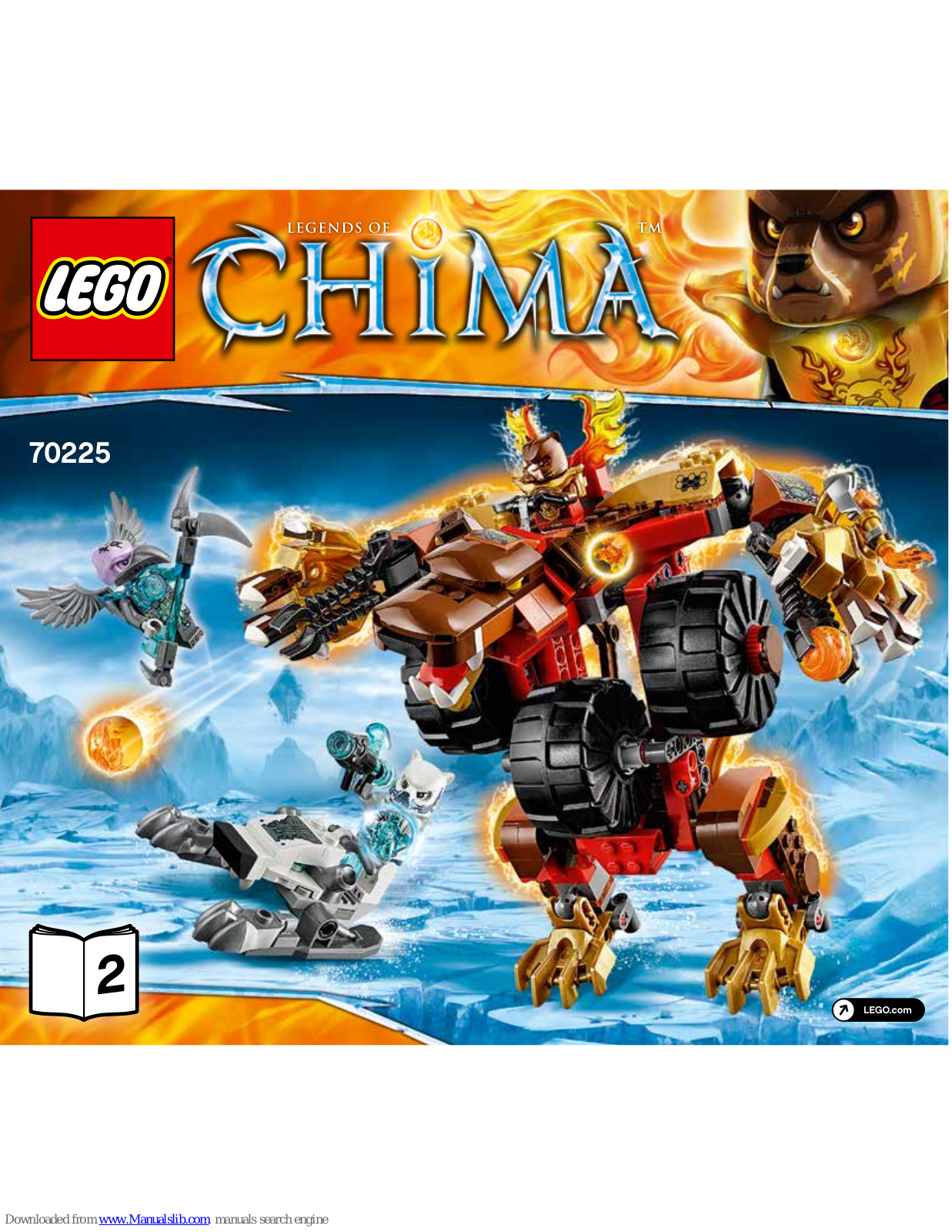 LEGO CHIMA 70225 Instructions Manual