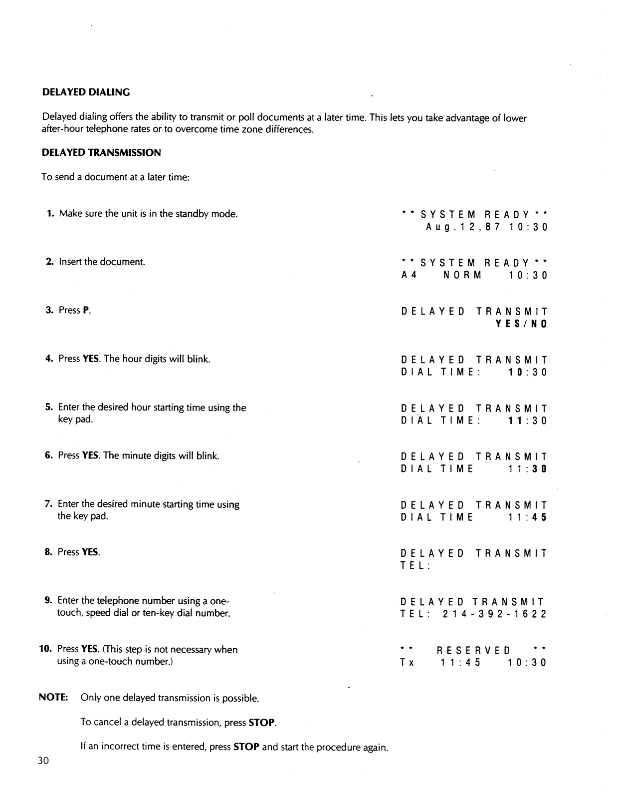 Muratec F-20 User Manual part 12