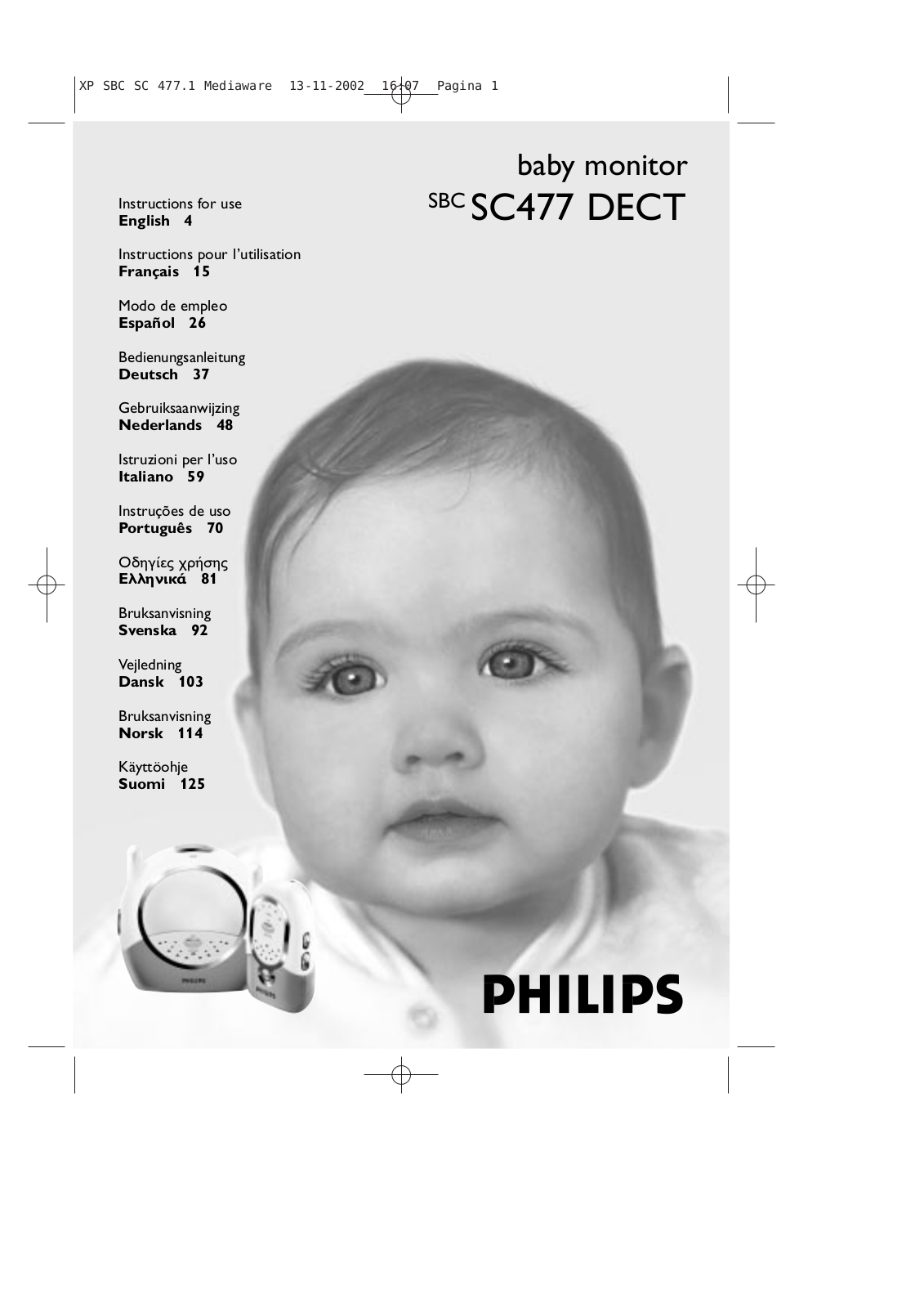 Philips SBCSC477/05, SBCSC477/00 User Manual