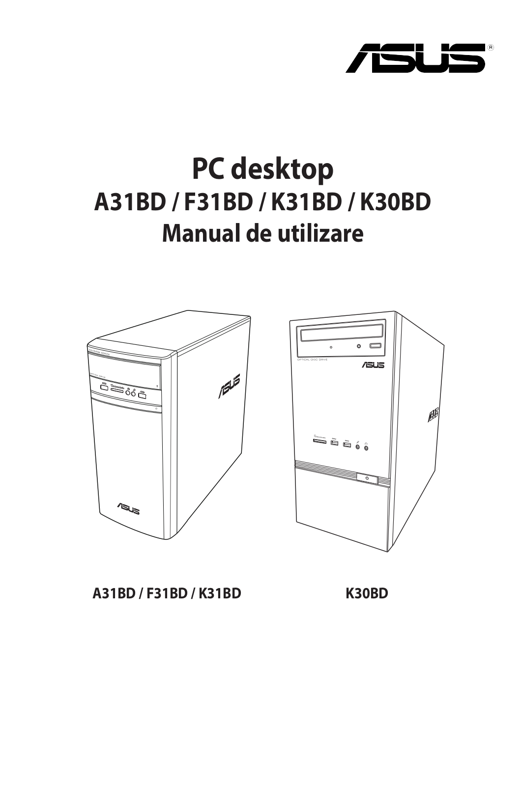 Asus A31BD, K31BD User's Manual