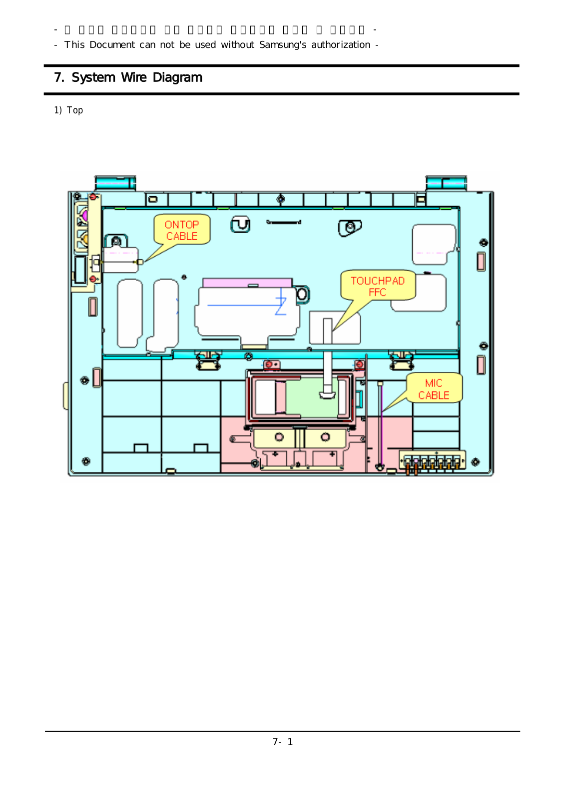 Samsung NP-Q70 Wiring Diagram