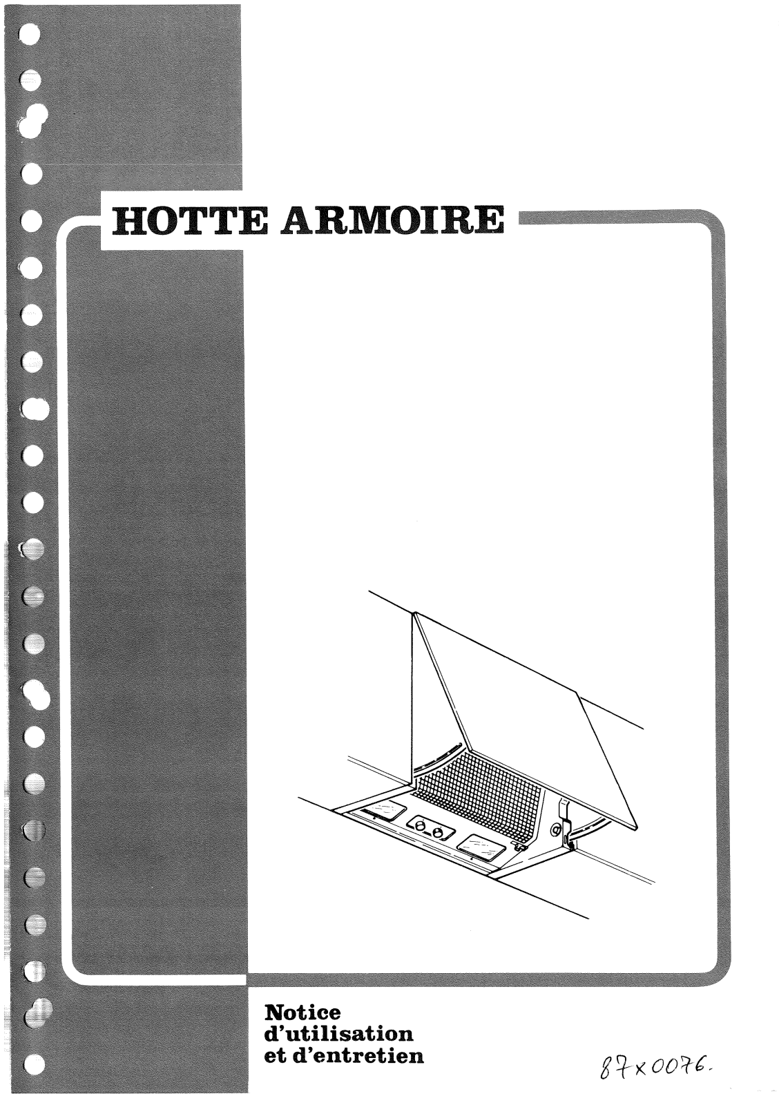 BRANDT 602H25 User Manual