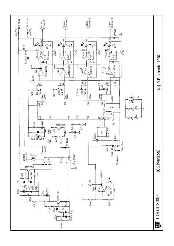 NJD logic 8000s User Manual