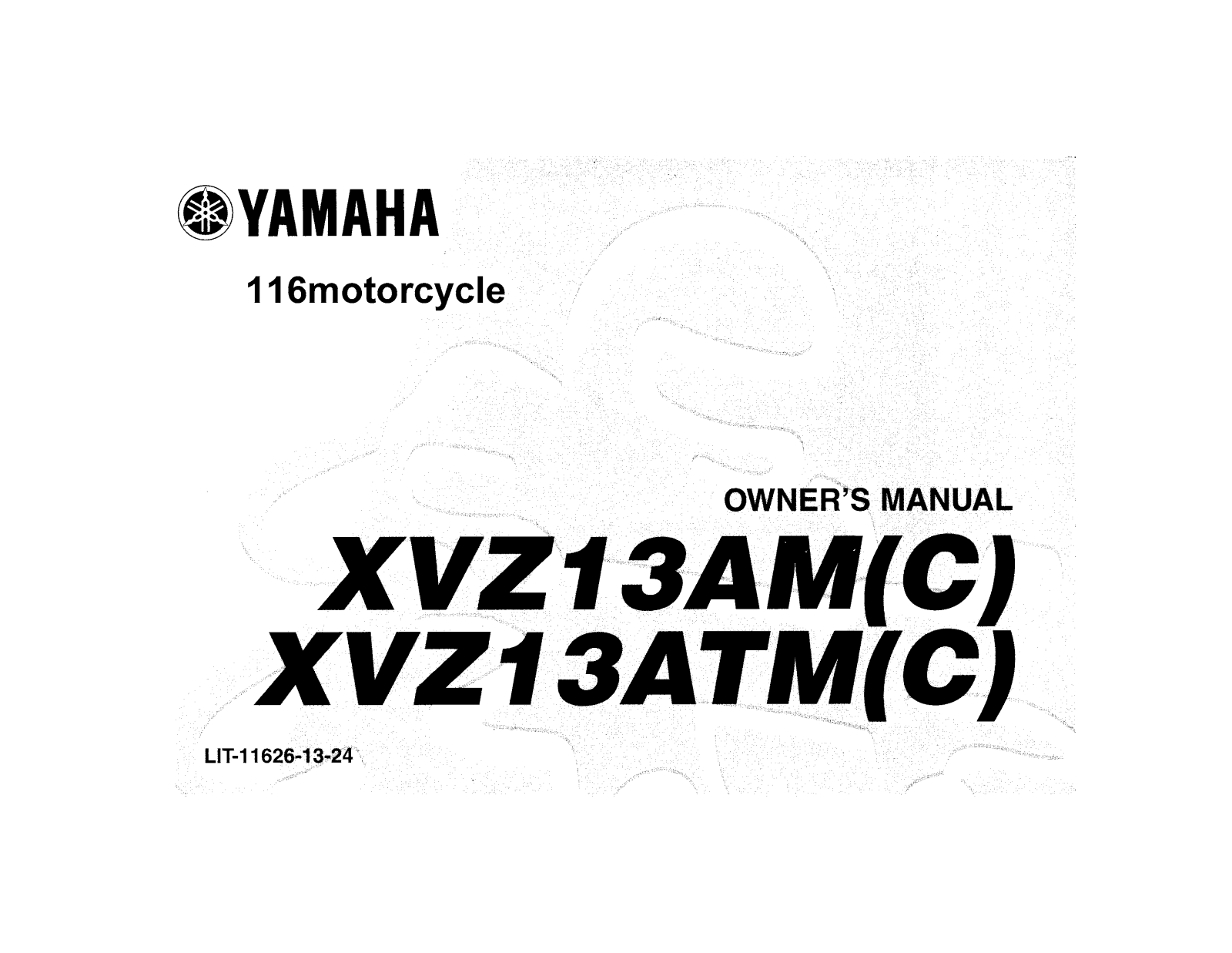Yamaha XVZ13AM, ROYAL STAR TOUR CLASSIC, XVZ13ATM, XVZ13AM C, XVZ13ATM C Manual