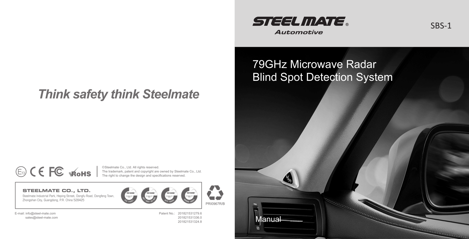 STEELMATE BSE151 Users Manual