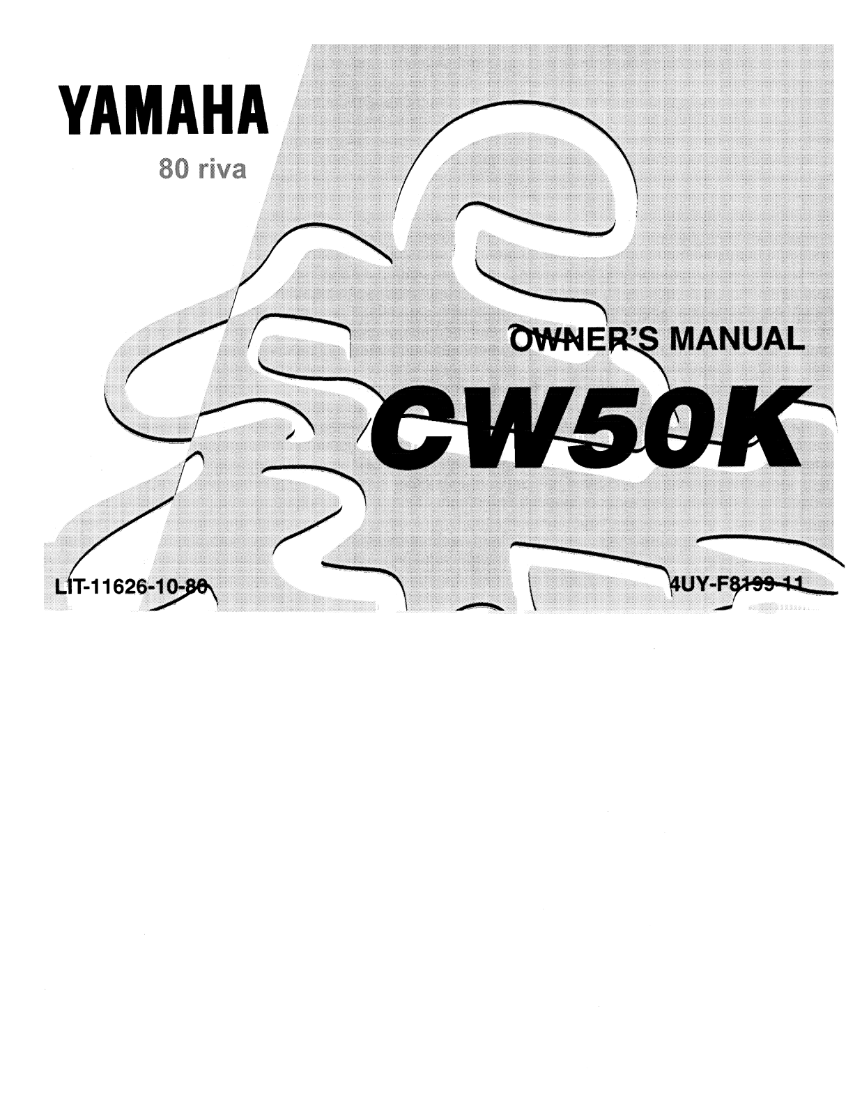 Yamaha CW50K User Manual