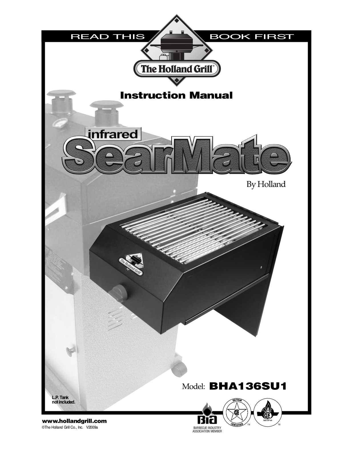 Holland Bha136-su1 Owner's Manual