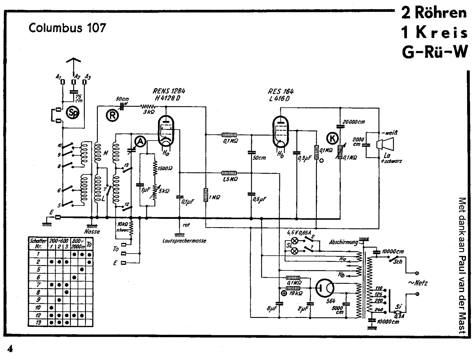 Brandt 107 schematic