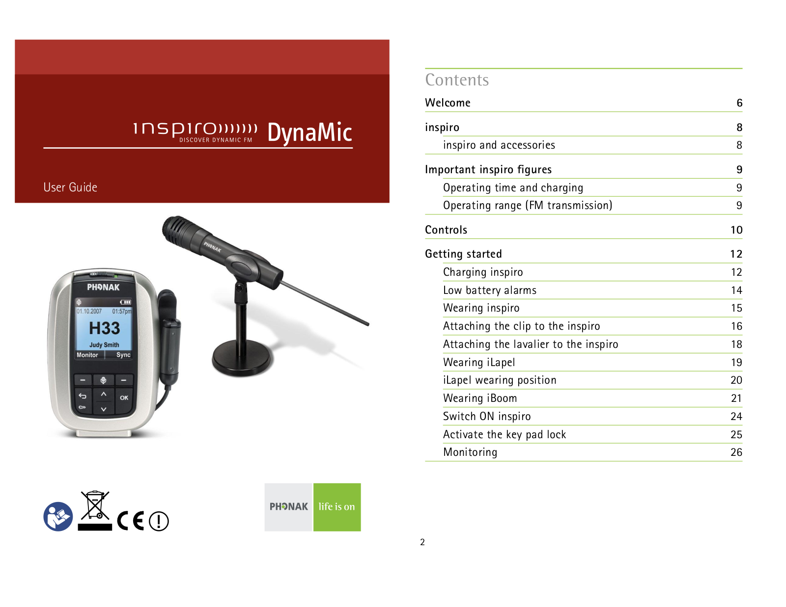 Sonova USA TX15 User Manual