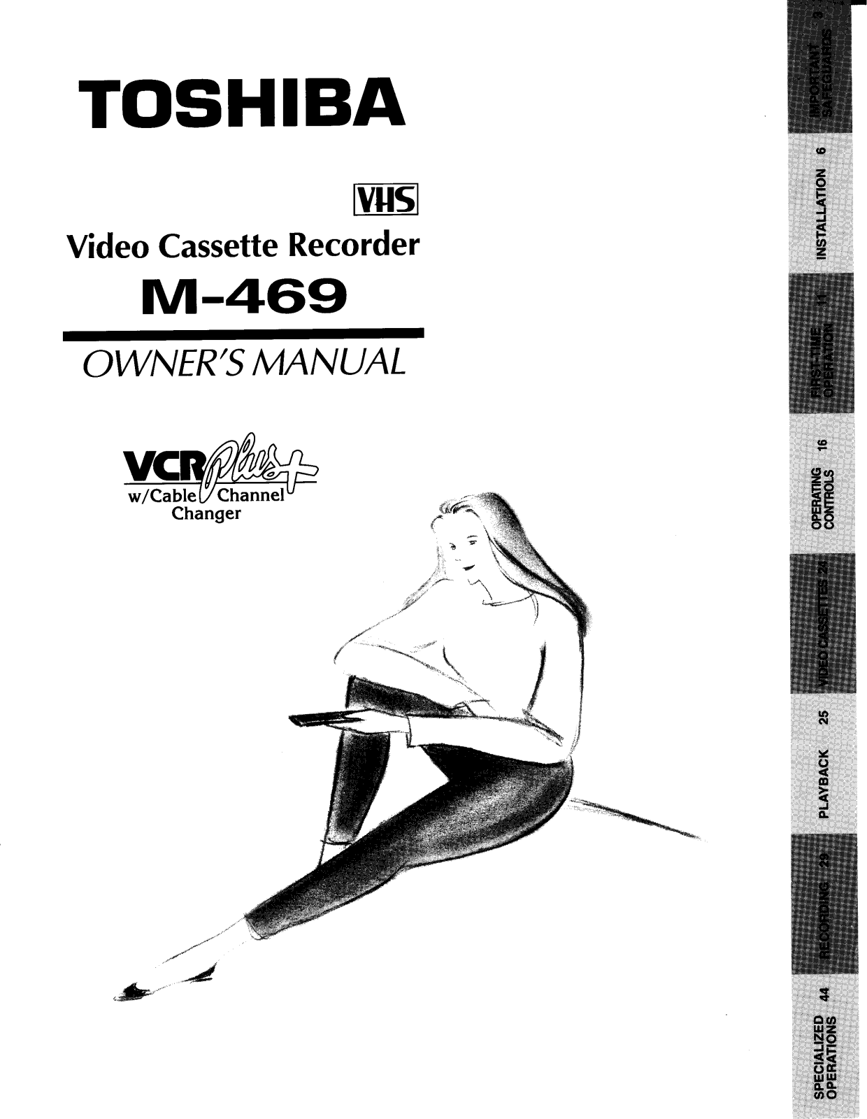 Toshiba M469 User Manual