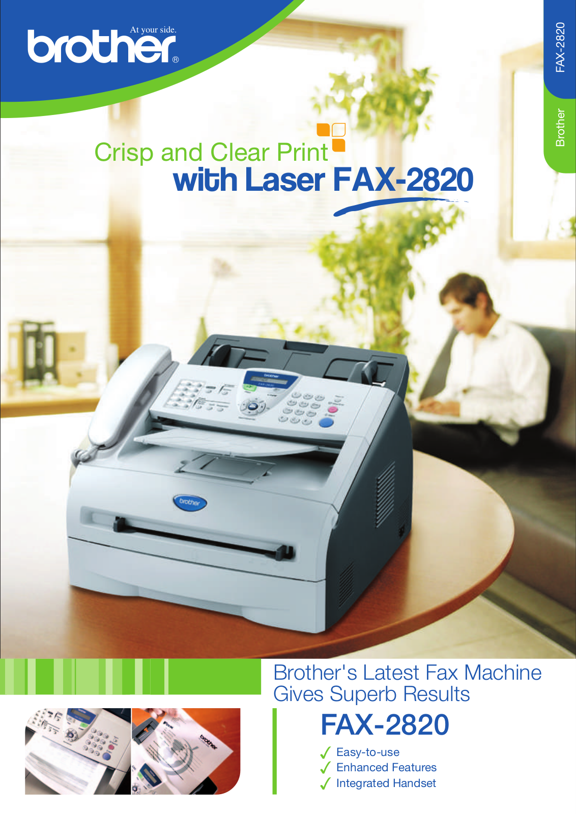 Brother FAX-2820 Datasheet