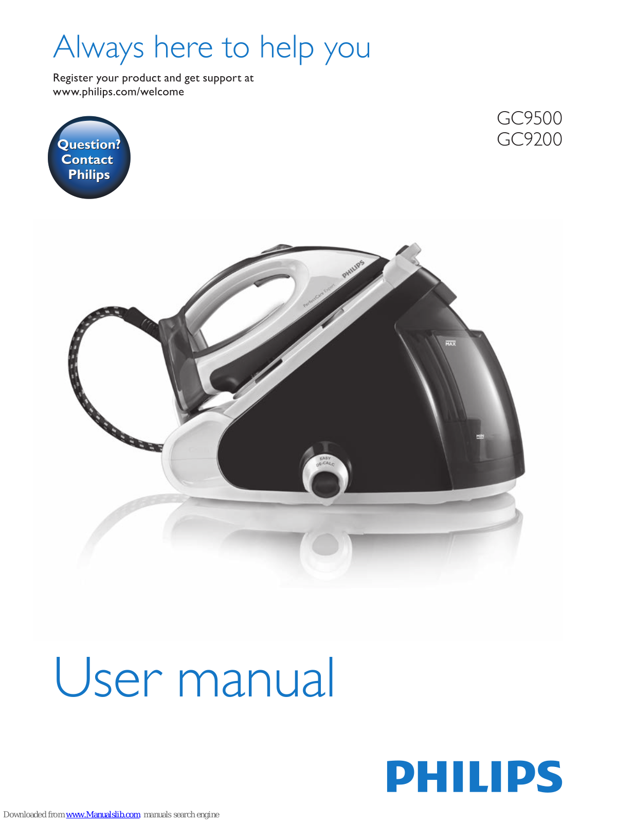 Philips GC9500l, GC9200 User Manual