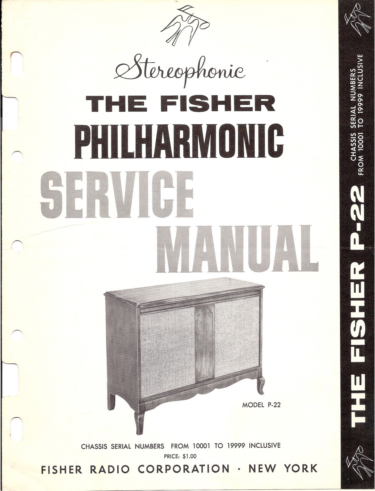 Fisher Philharmonic-P-22 Service Manual