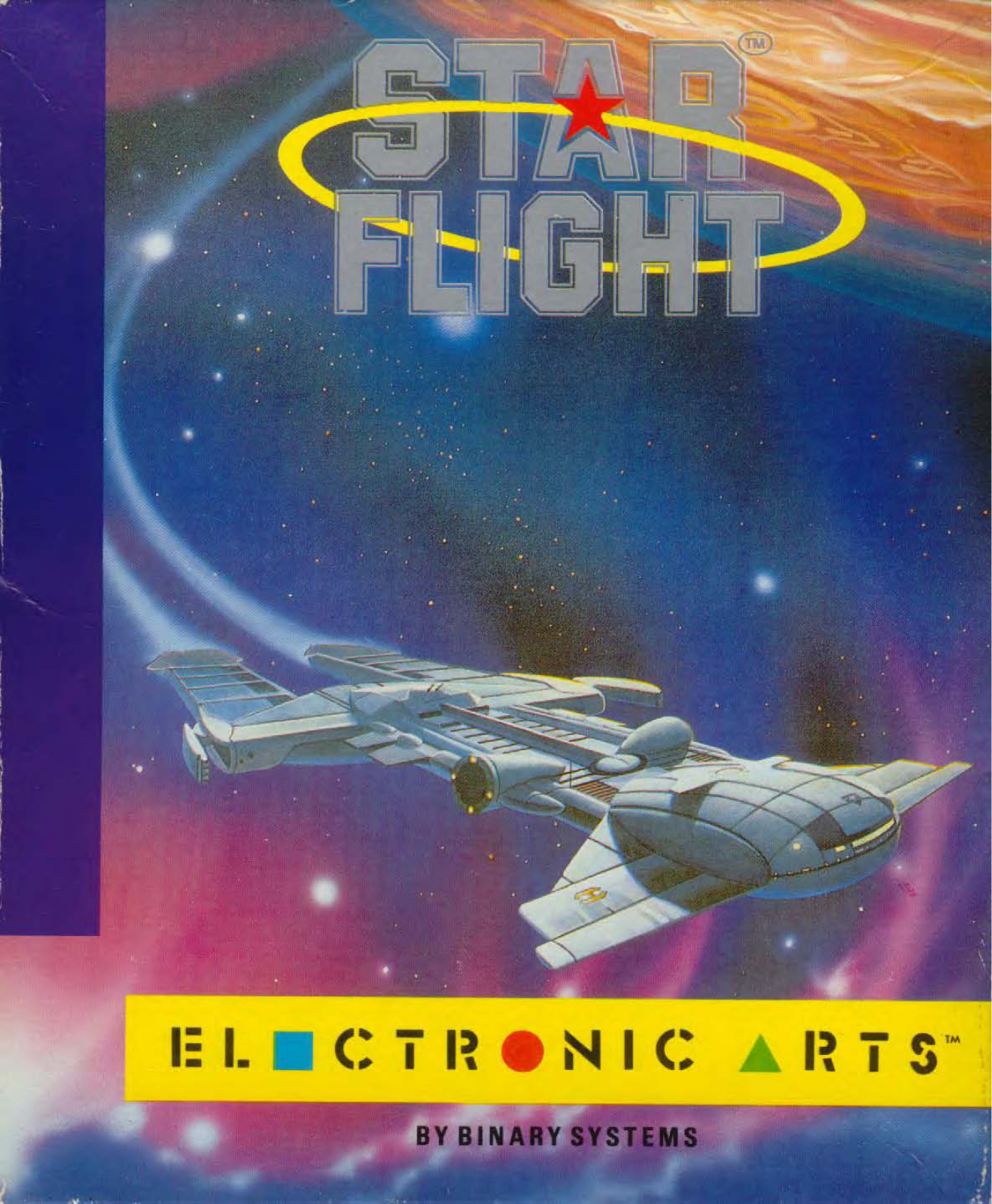 Games PC STARFLIGHT User Manual