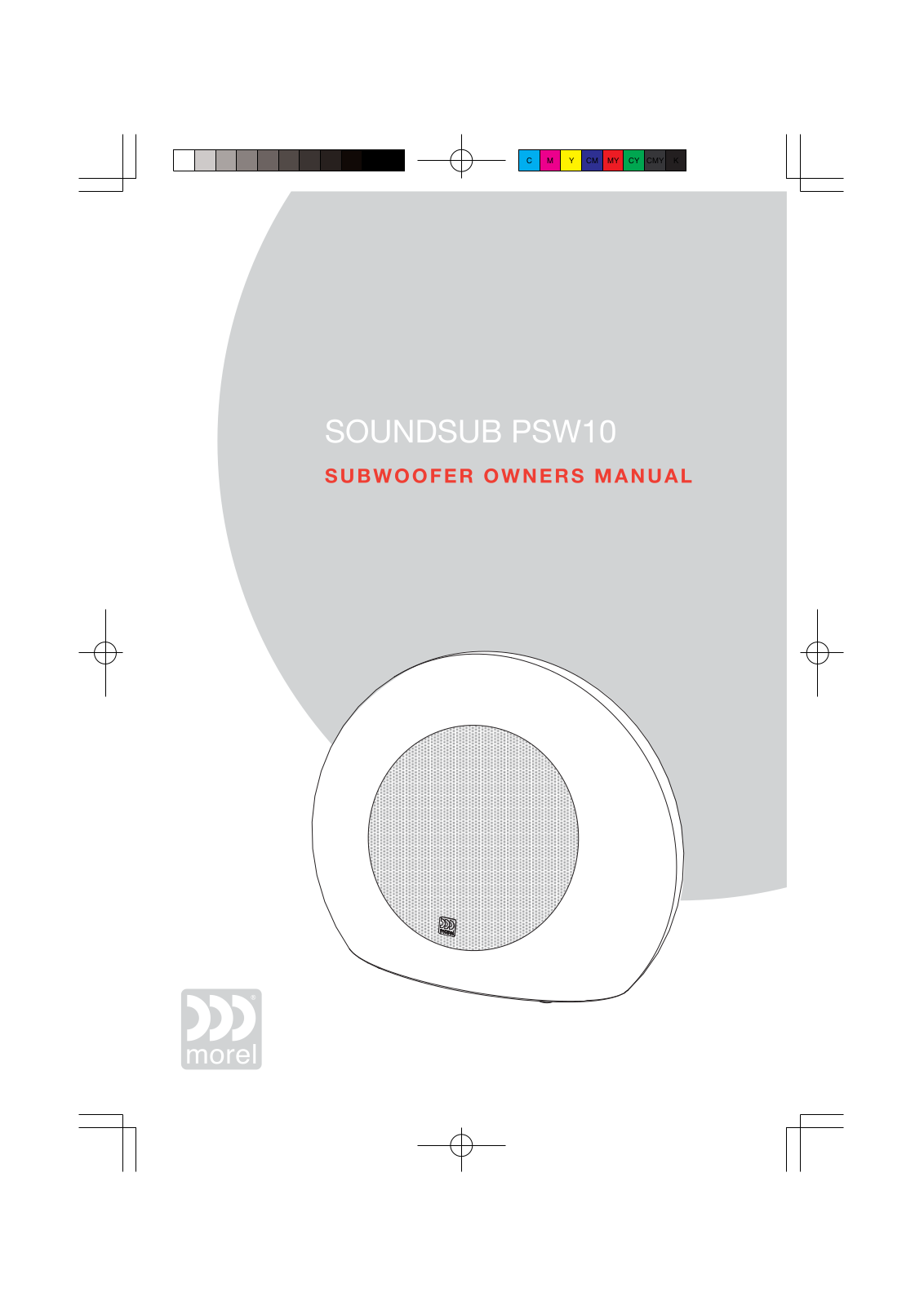 Morel SoundSub PSW10 User Manual