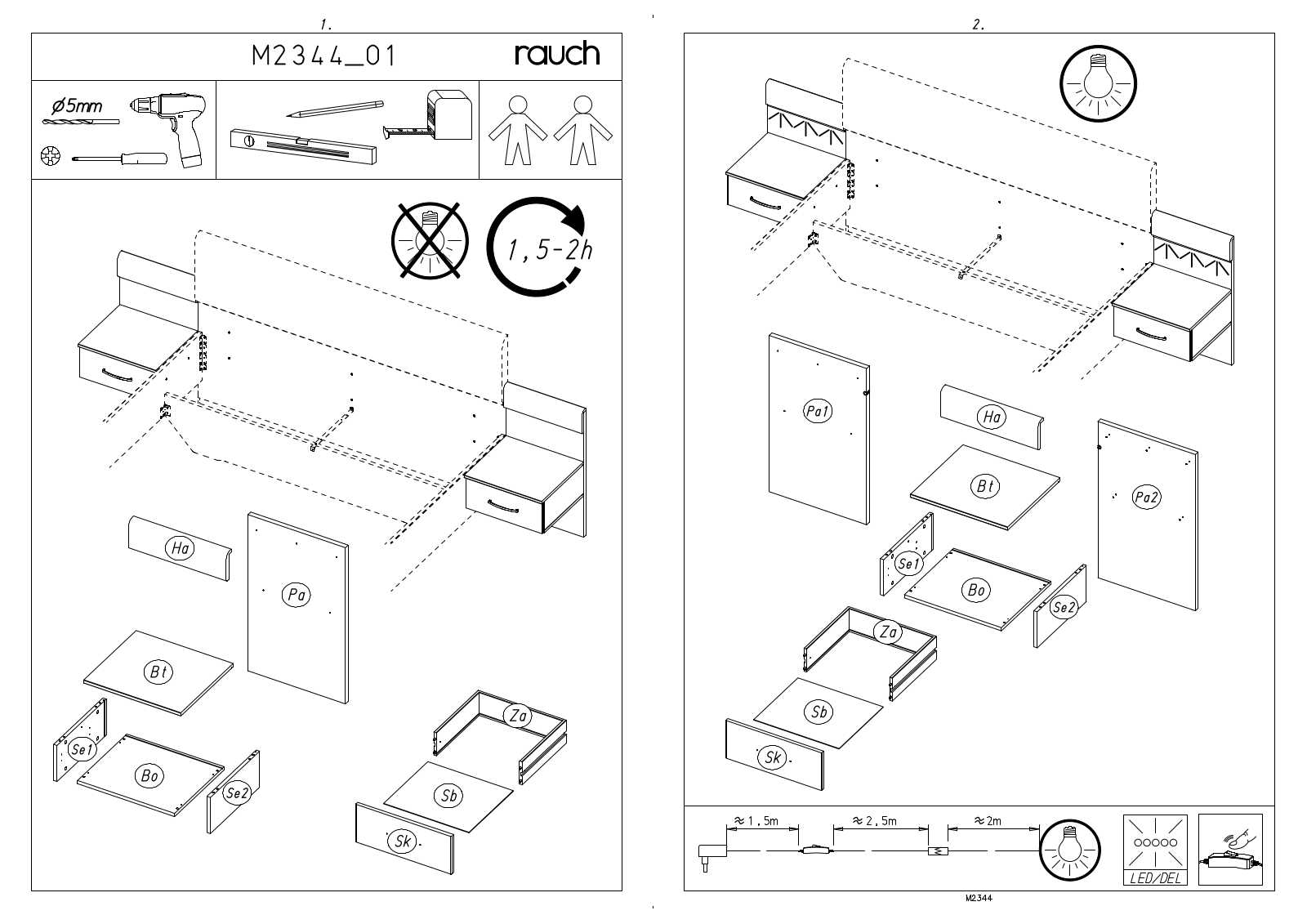 rauch M2344 Assembly instructions - ManualMachine.com