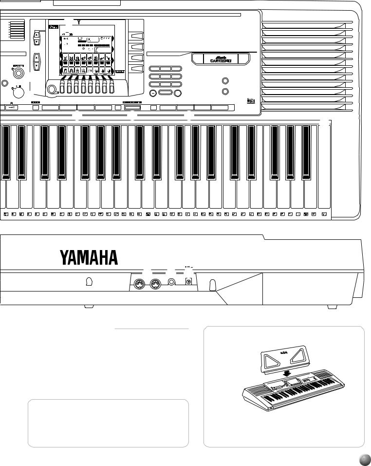 Yamaha PSR-330, PSR-330E User Manual