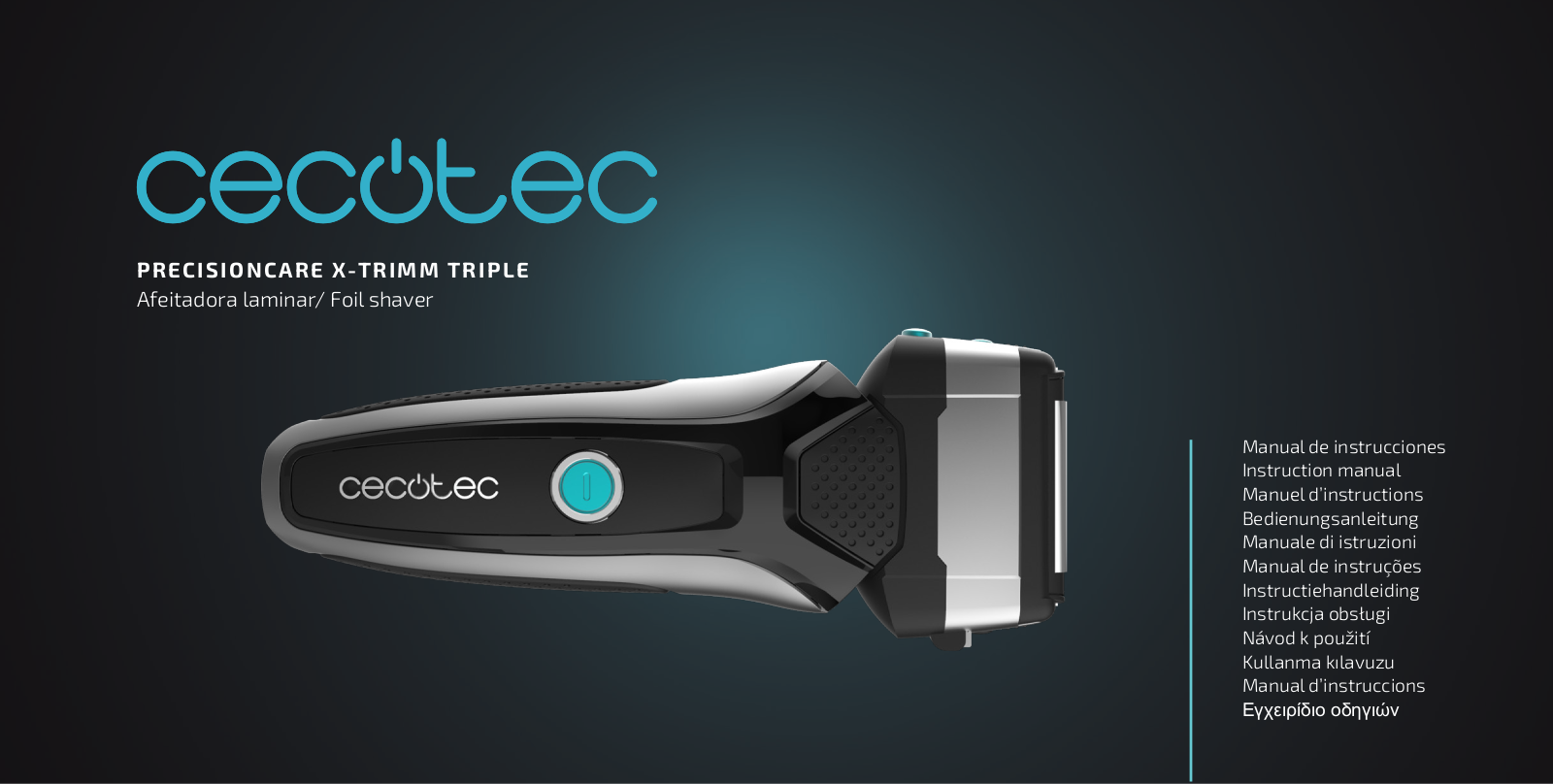 CECOTEC PRECISIONCARE X-TRIMM TRIPLE User guide - ManualMachine.com