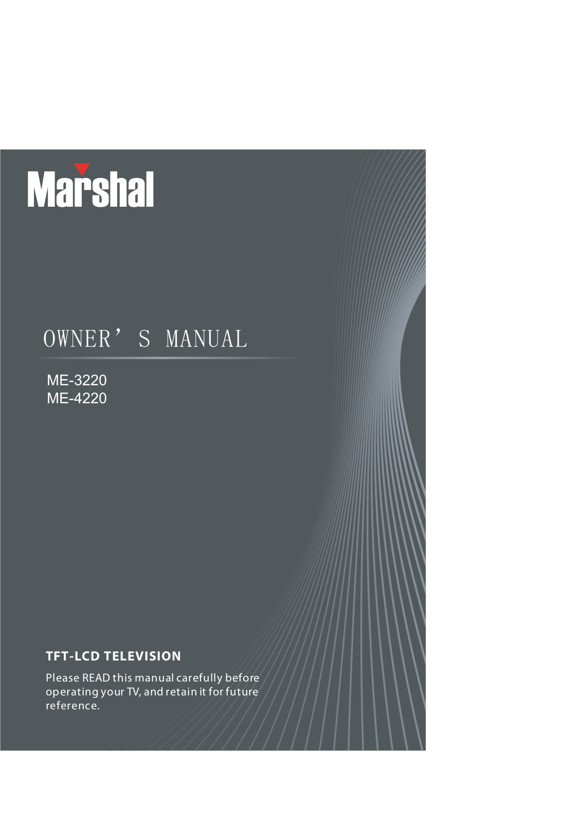 Marshall electronic ME-3220, ME-4220 User Manual