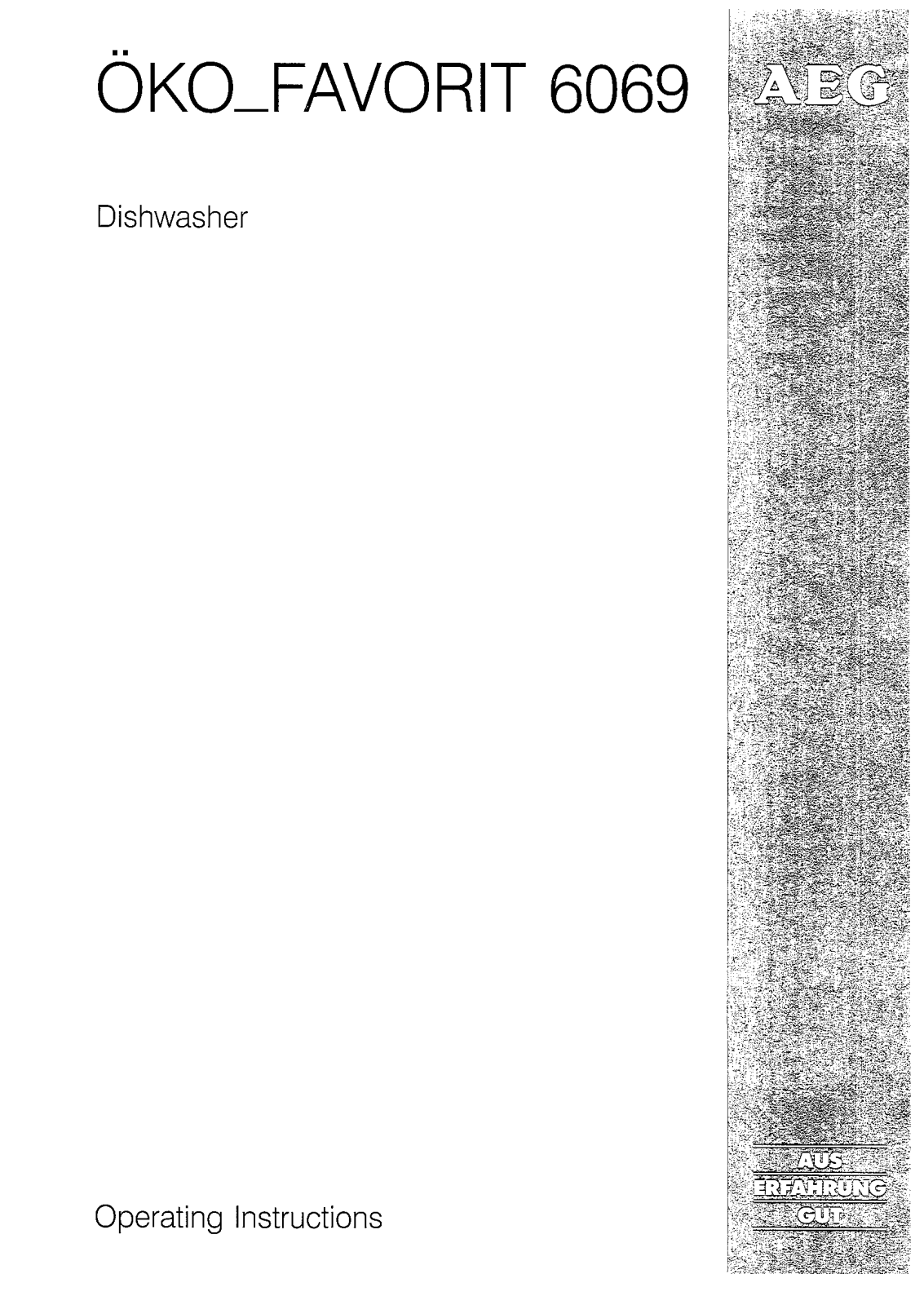 AEG-Electrolux FAV6069W User Manual