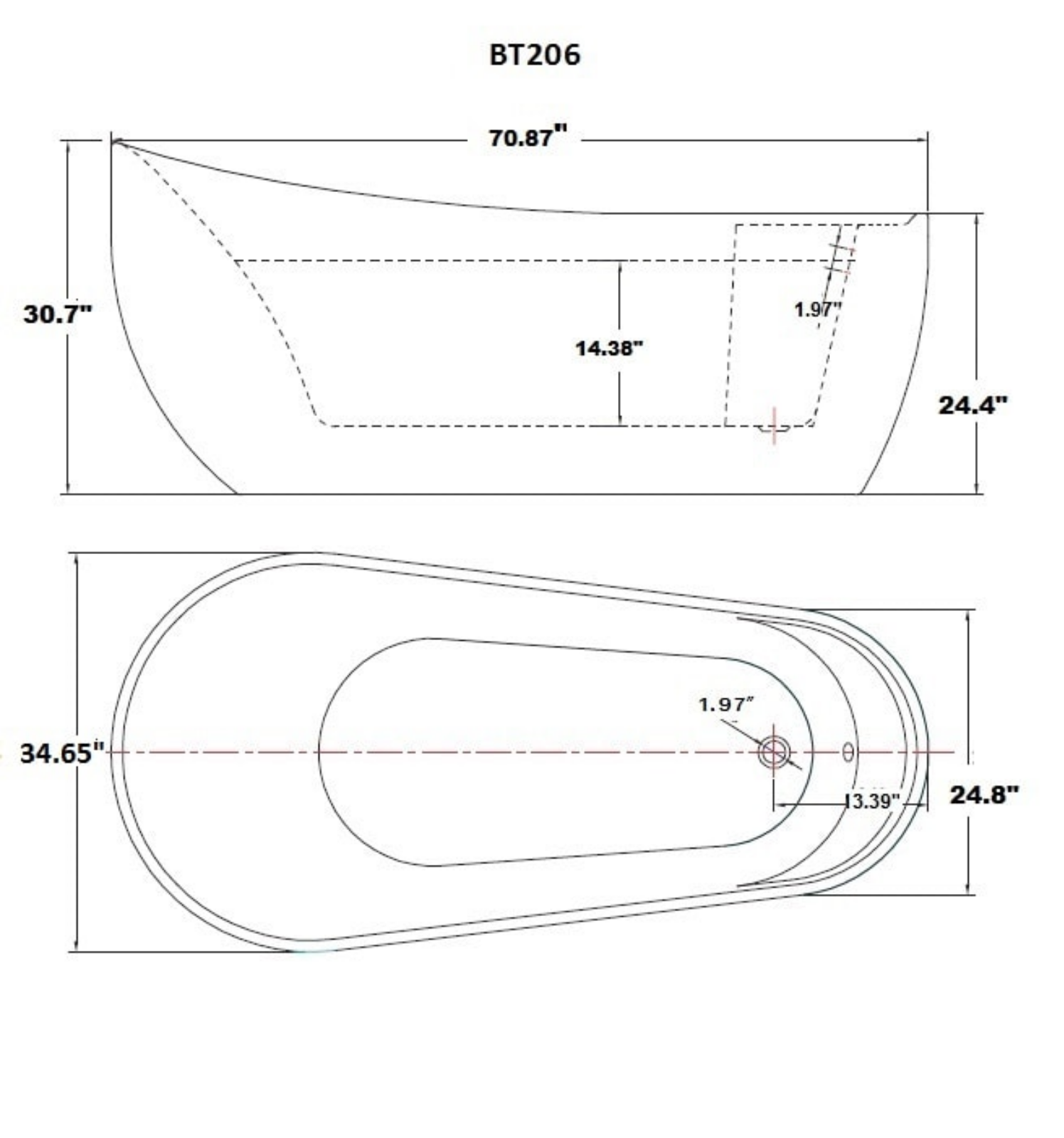 Fine Fixtures FINF1024 Dimensions - ManualMachine.com