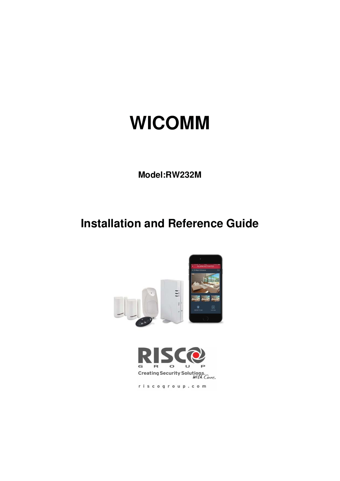 Risco RW232M915 User Manual