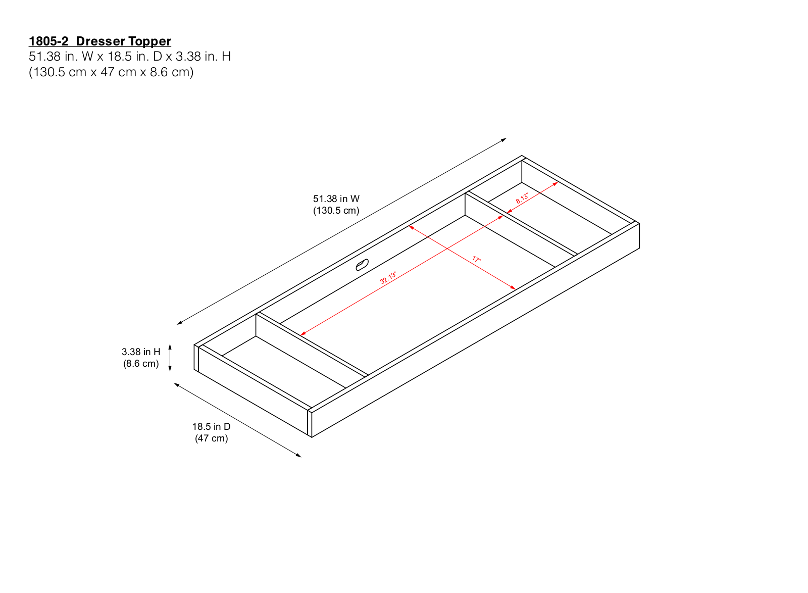 Bertini UE10018 Dimensions - ManualMachine.com