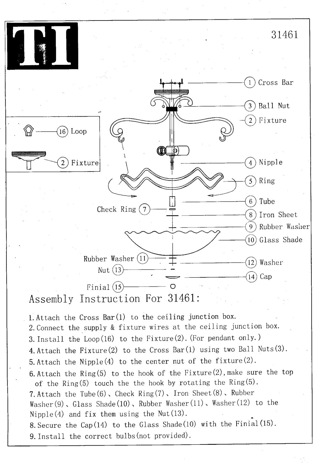 Triarch 31461 User Manual