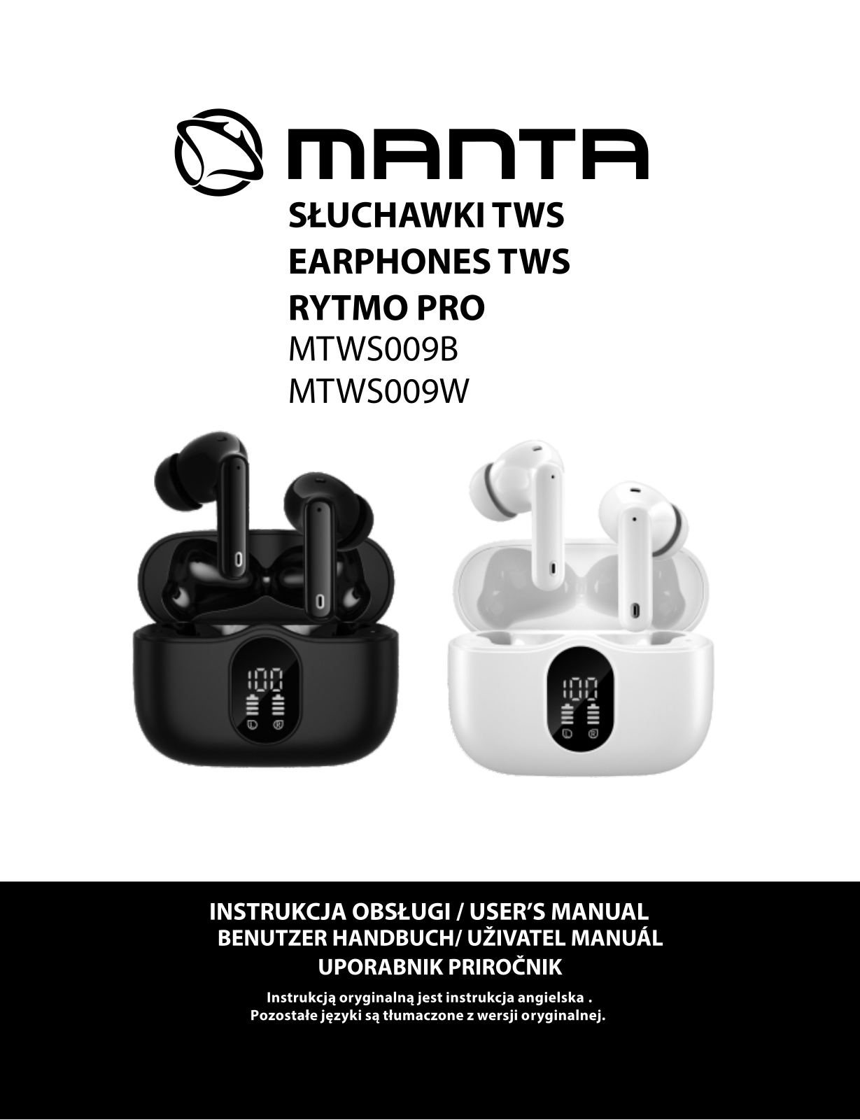 MANTA MTWS009С User guide - ManualMachine.com