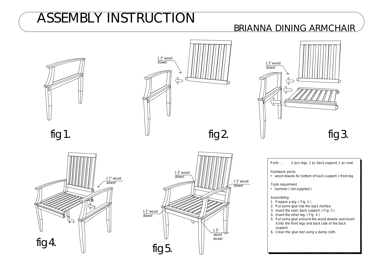 Anderson SET117 Assembly Guide - ManualMachine.com