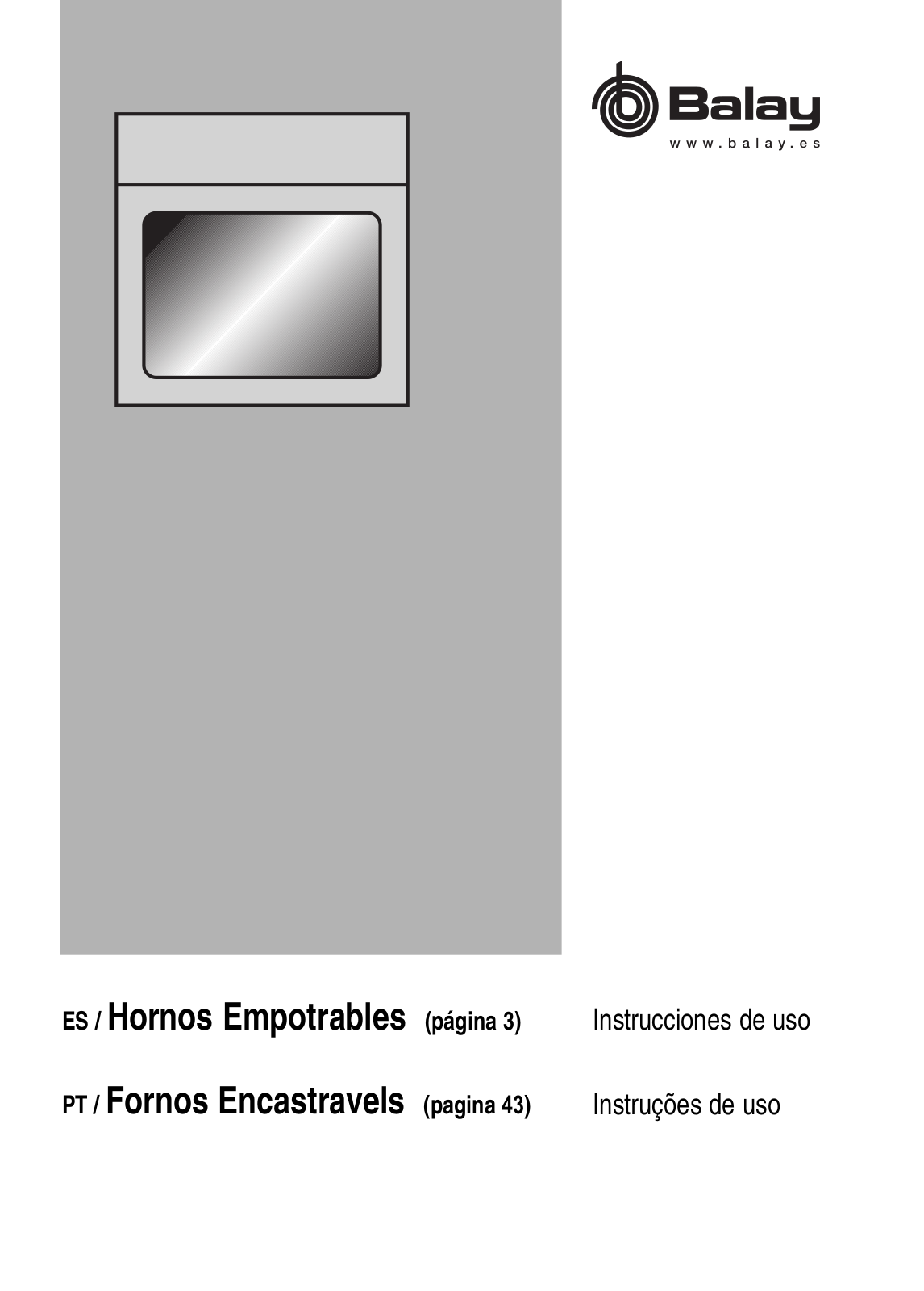 Balay 3HDS530X User Manual