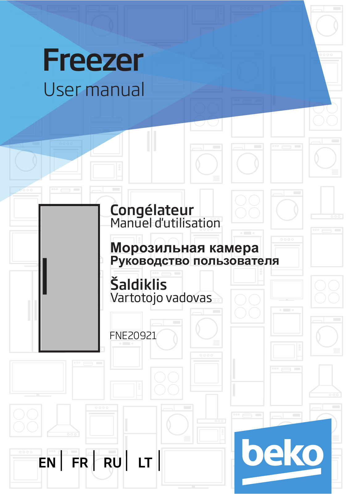 BEKO FNE20921 User Manual