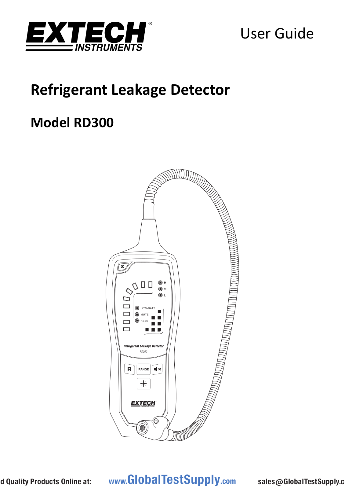 Extech Instruments RD300 User manual