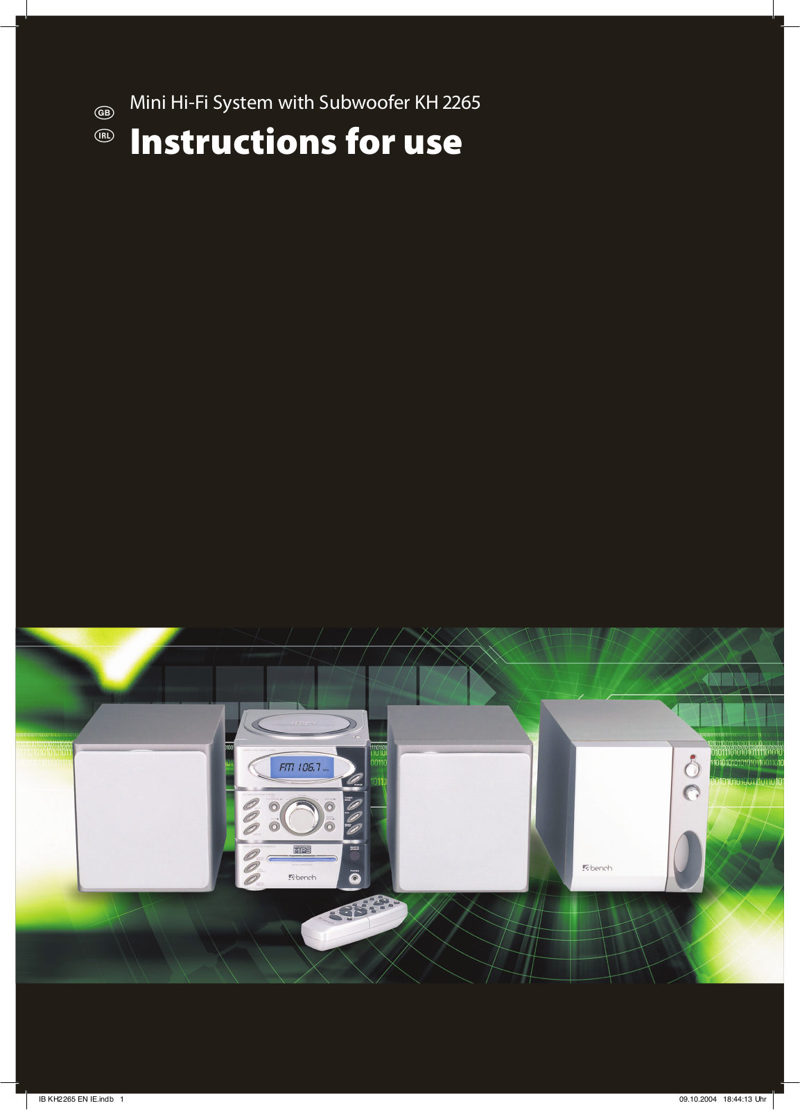 Kompernass KH 2265 User Manual