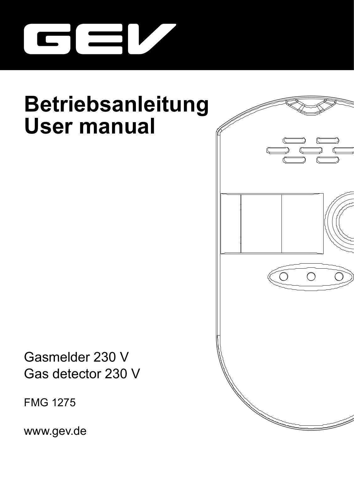 GEV FMG 1275 User Manual