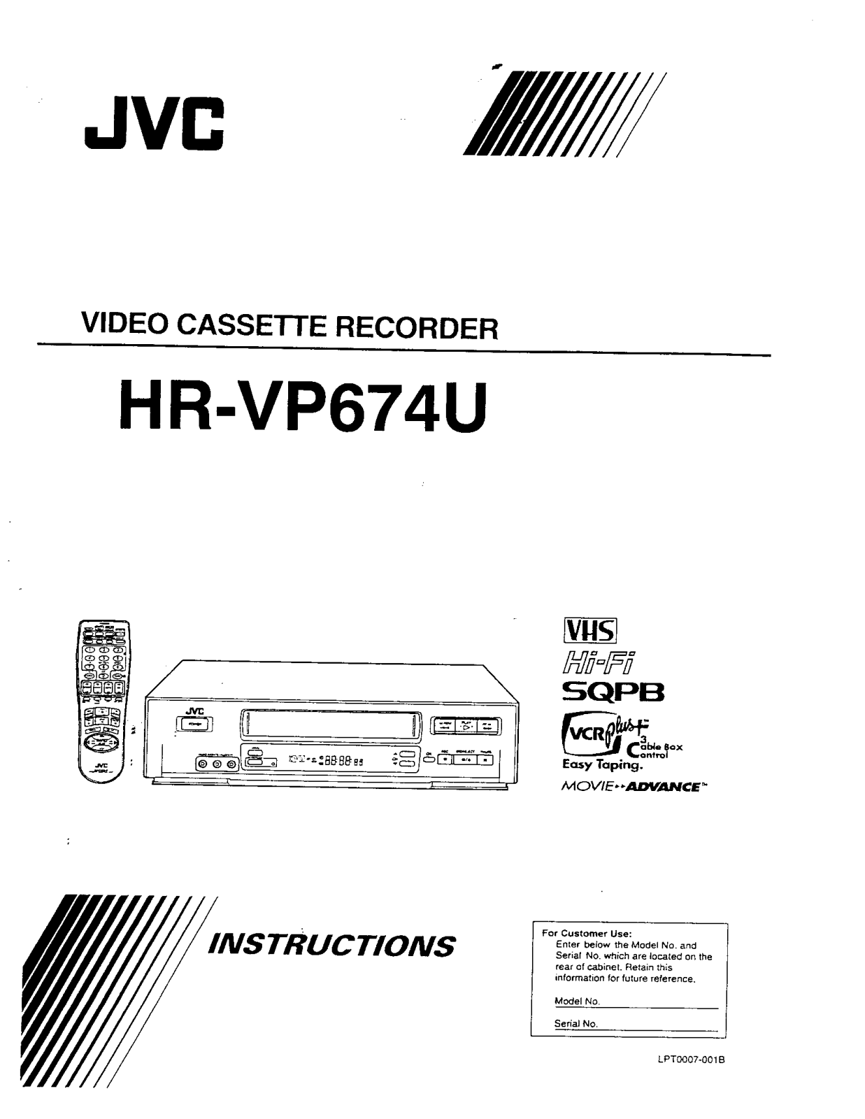 JVC KENWOOD P9K045 Users Manual